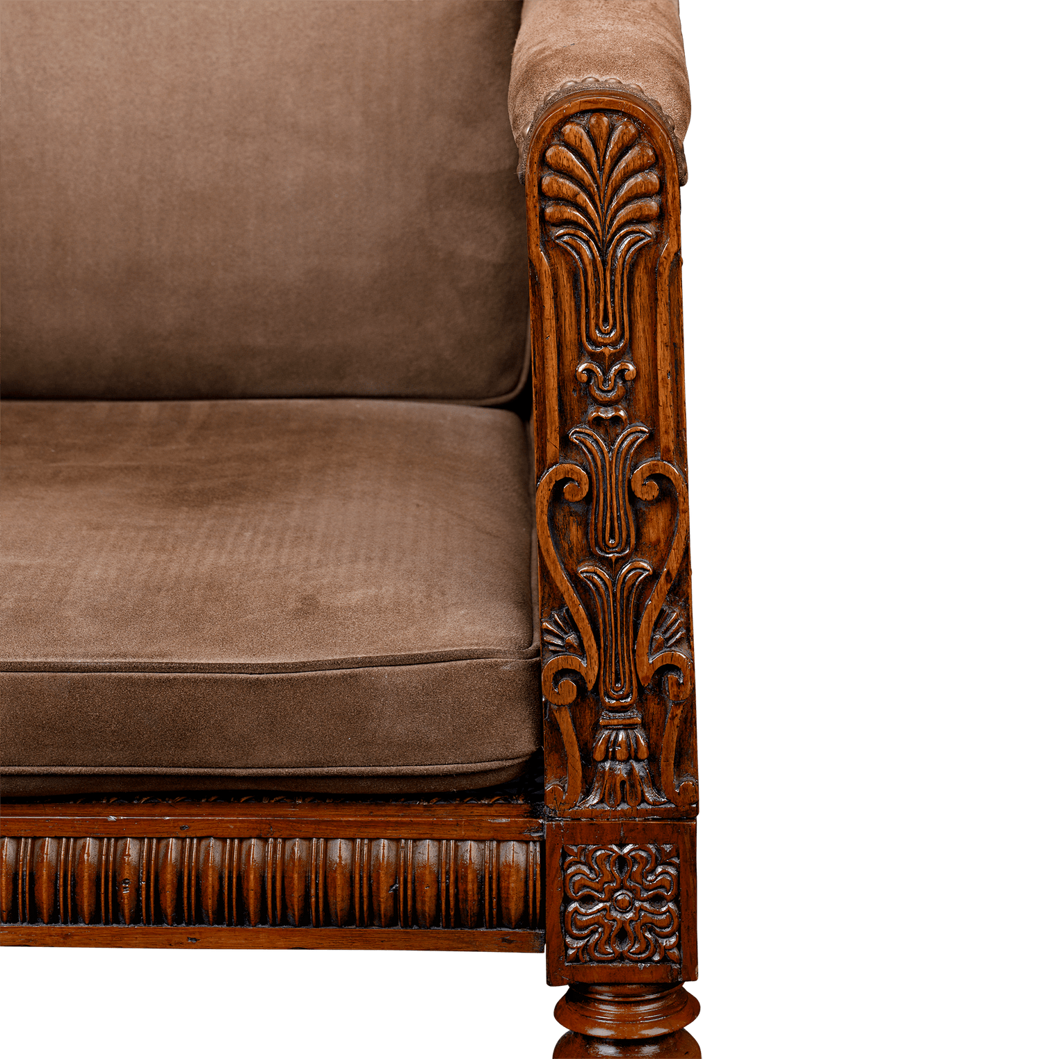 George IV Walnut Armchair