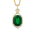 Tsavorite Garnet Pendant, 39.20 Carats