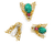 Van Cleef & Arpels Emerald Bee Pins