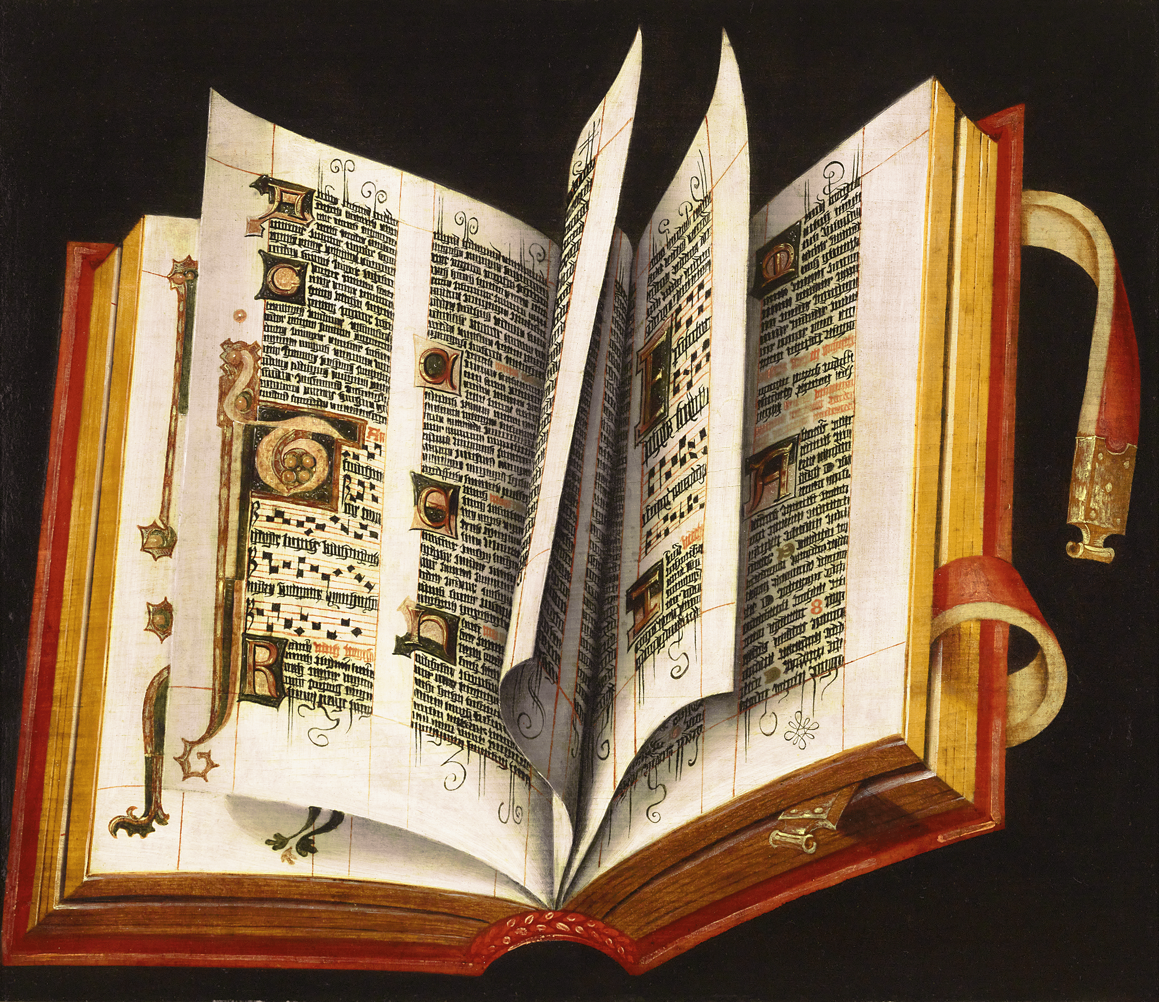 Illuminated Manuscript Painting