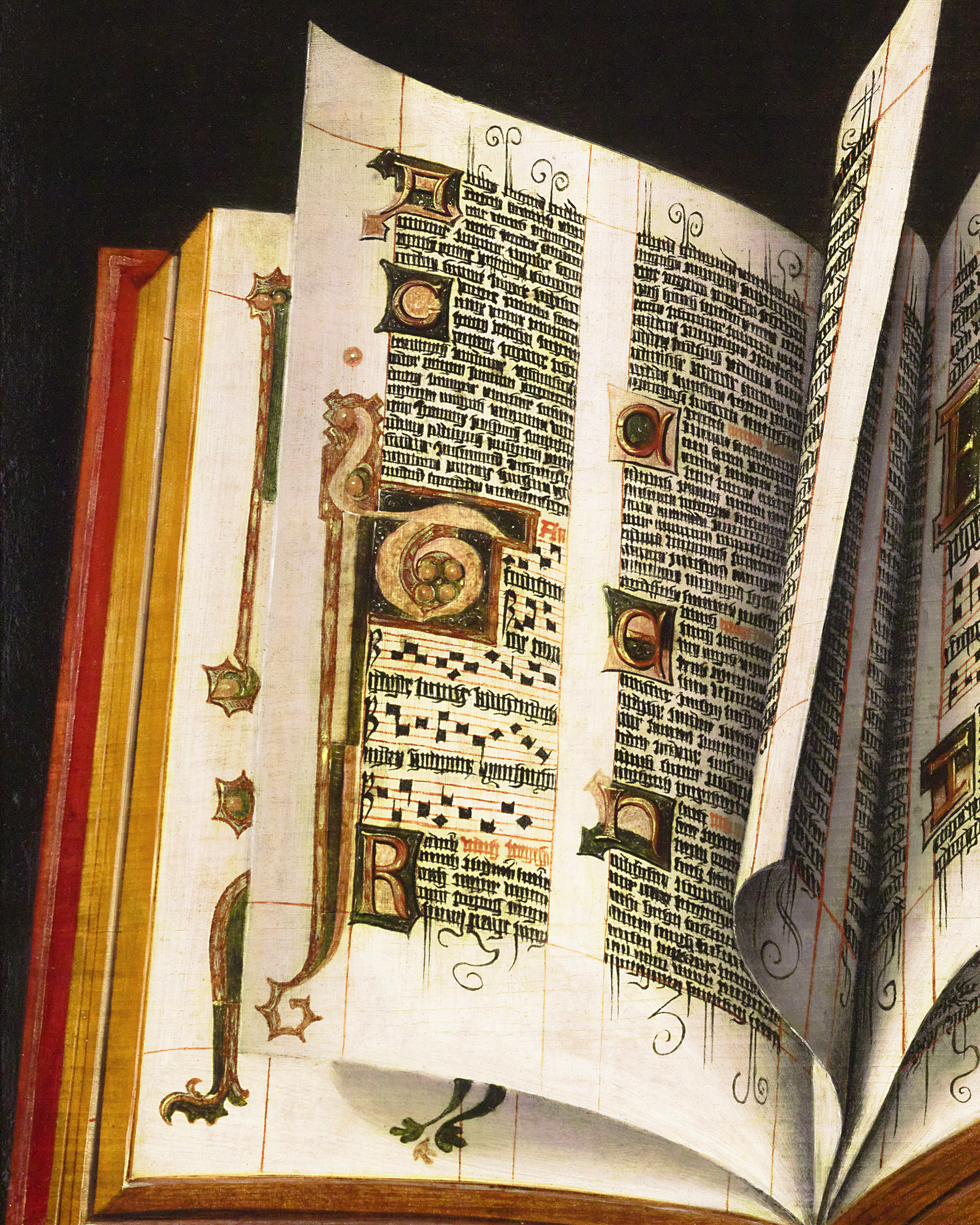 Illuminated Manuscript Painting