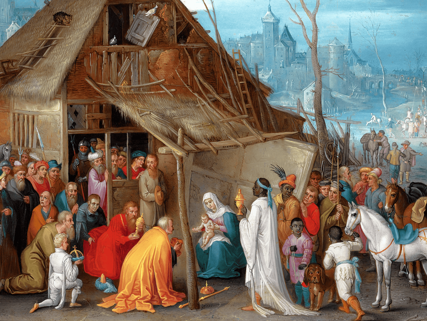 The Adoration of the Magi by Joseph van Bredael