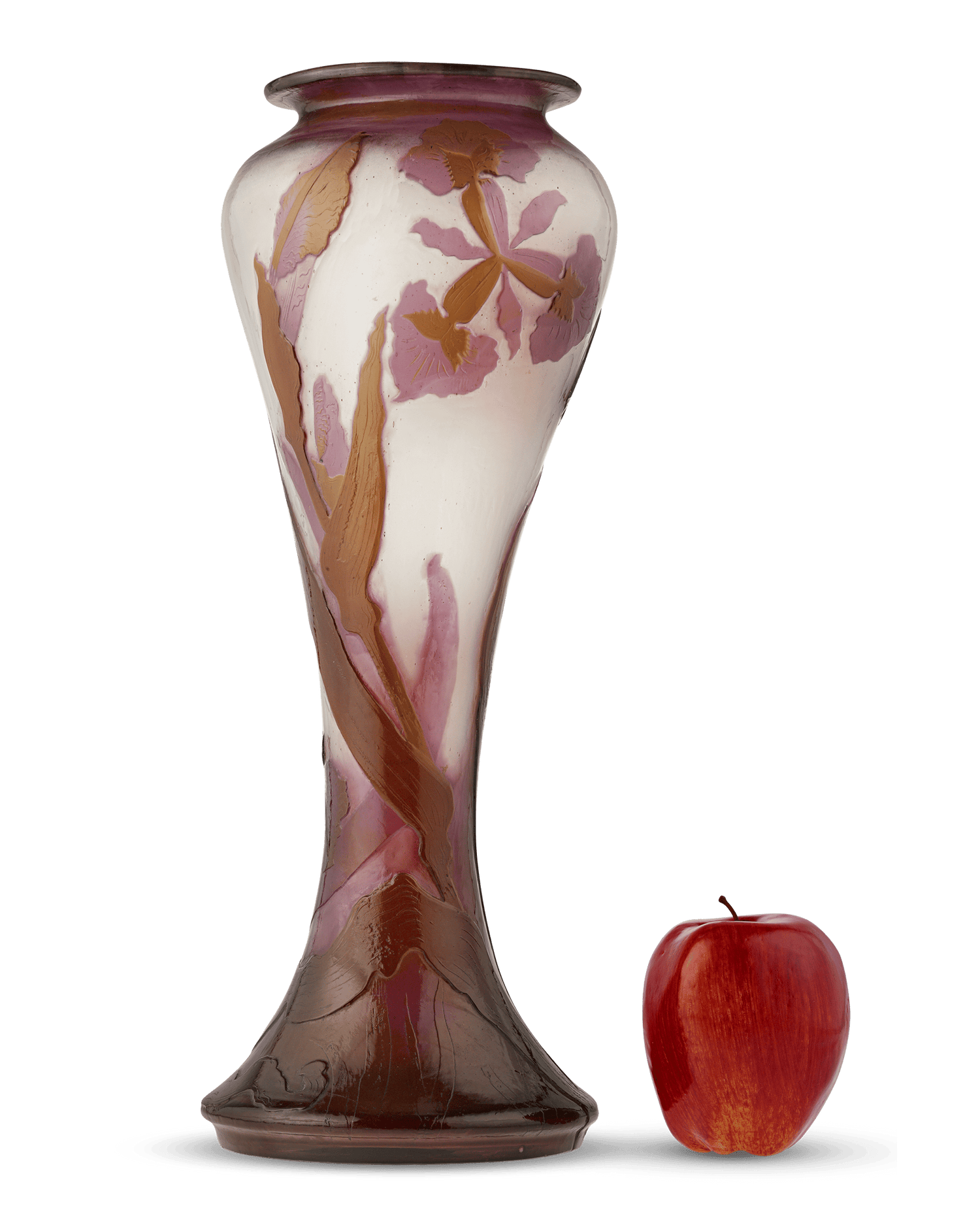 Émile Gallé Glass Vase