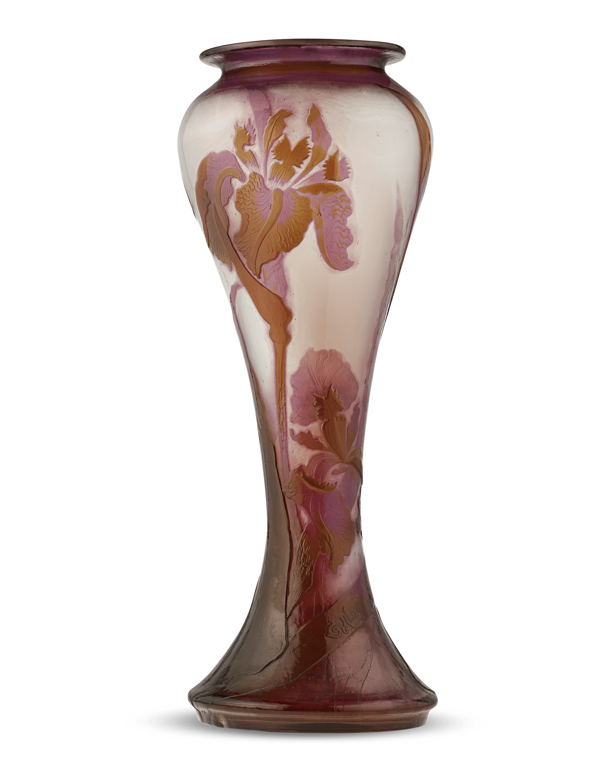 Émile Gallé Glass Vase