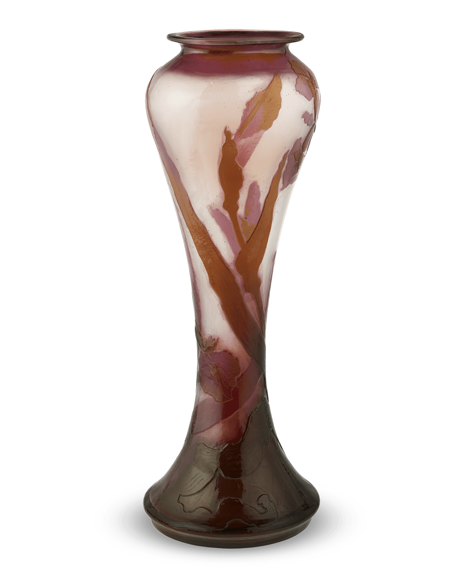 Émile Gallé Glass Vase | M.S. Rau Émile Gallé Glass Vase | M.S. Rau