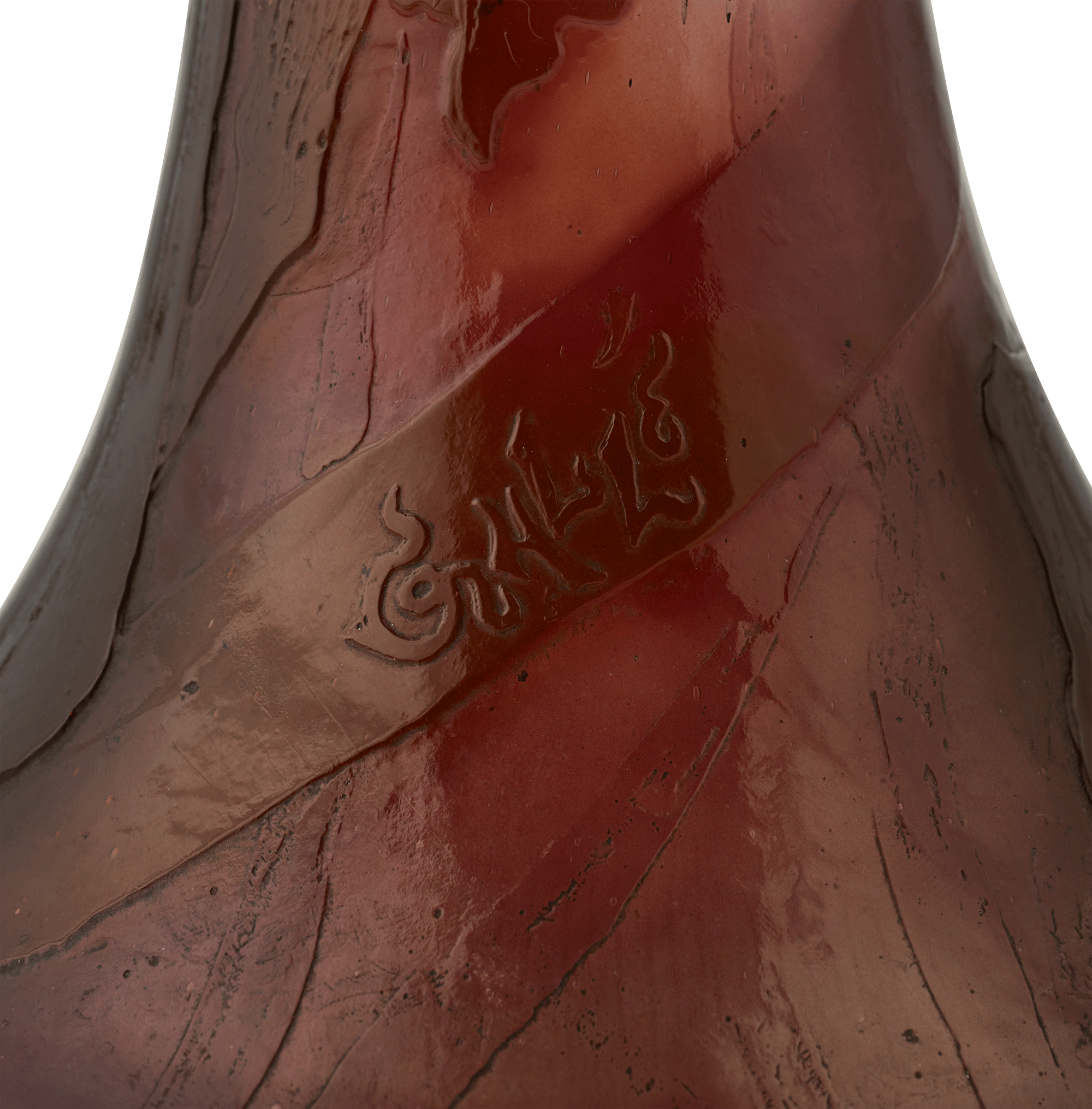 Émile Gallé Glass Vase