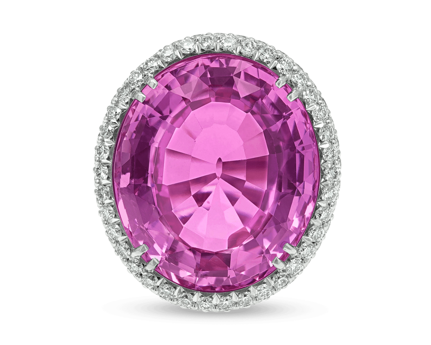 Pink Topaz Ring, 23.44 Carats