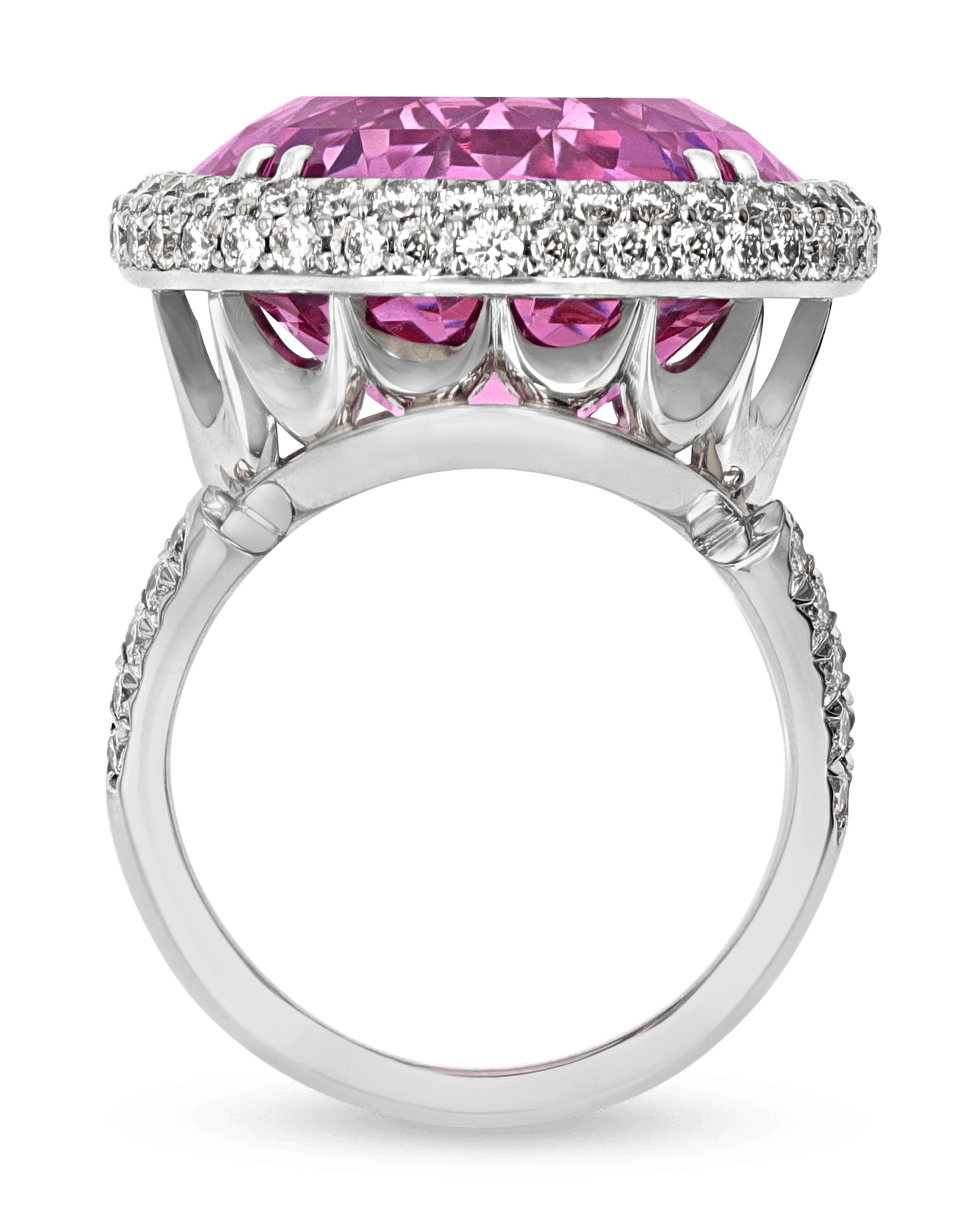 Pink Topaz Ring, 23.44 Carats