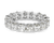 Asscher-Cut Diamond Eternity Band, 6.81 Carats