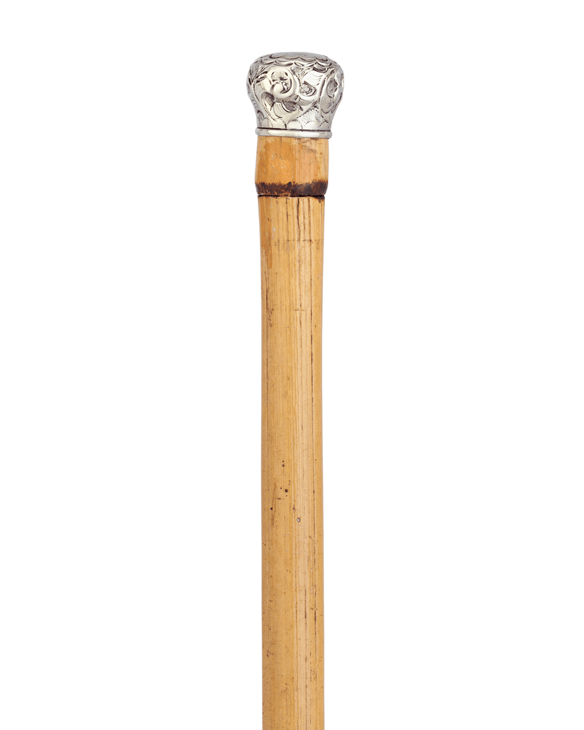 Cane Ruler Silver Handle Horse Measuring Cane | M.S. Rau