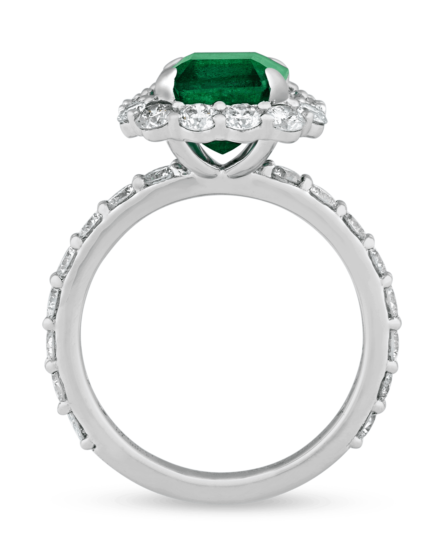 Zambian Emerald Ring, 3.32 Carats