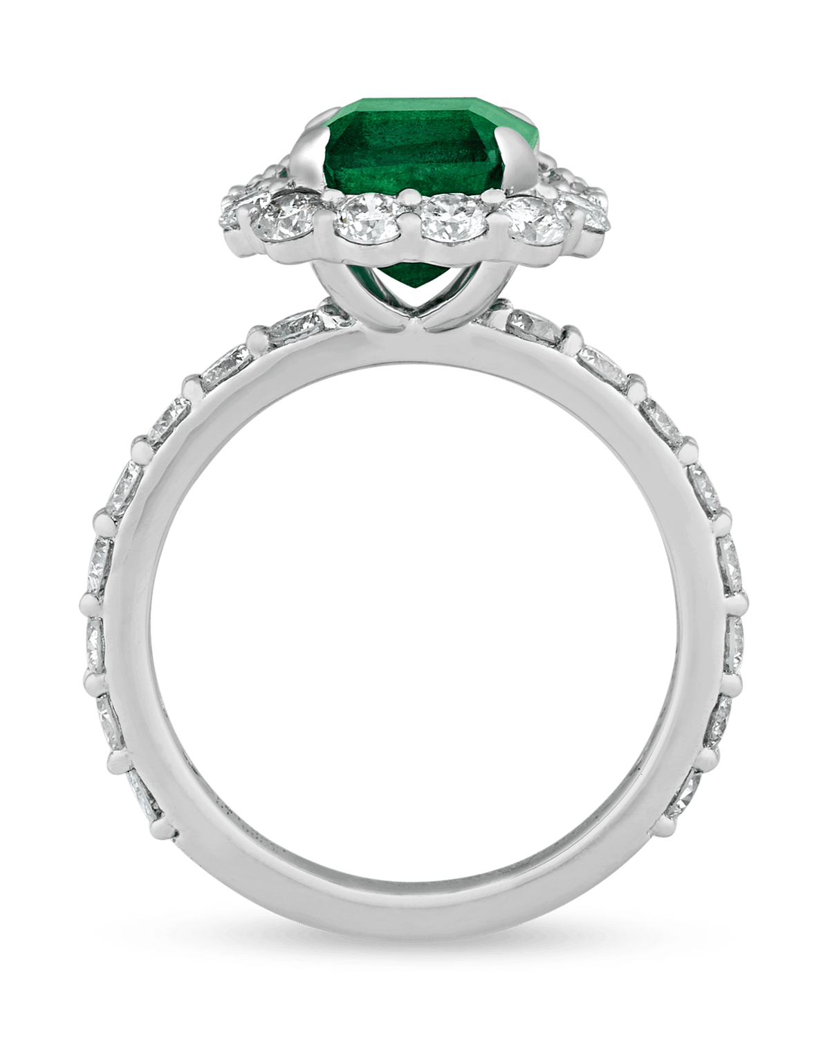Zambian Emerald Ring, 3.32 Carats