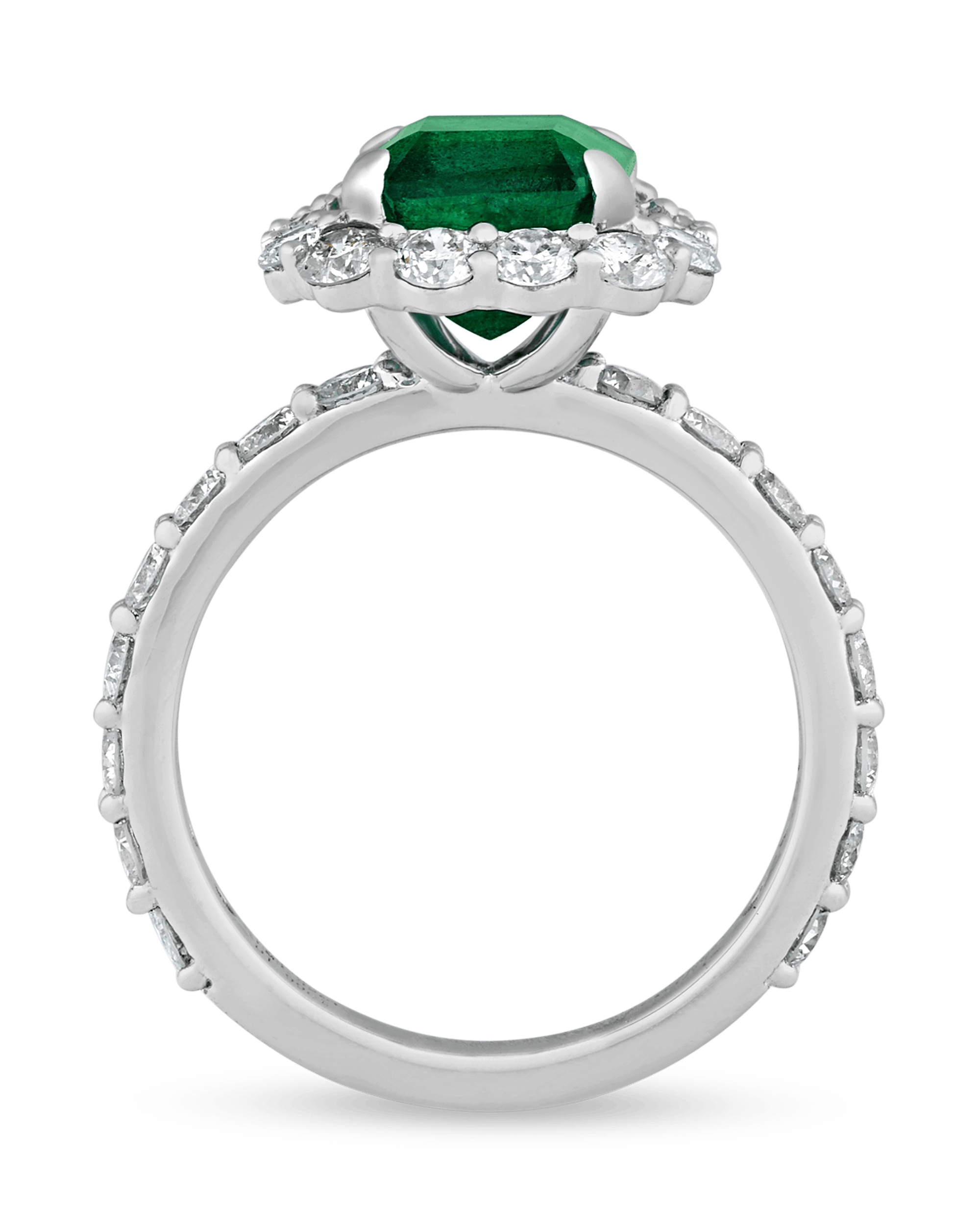 Zambian Emerald Ring, 3.32 Carats