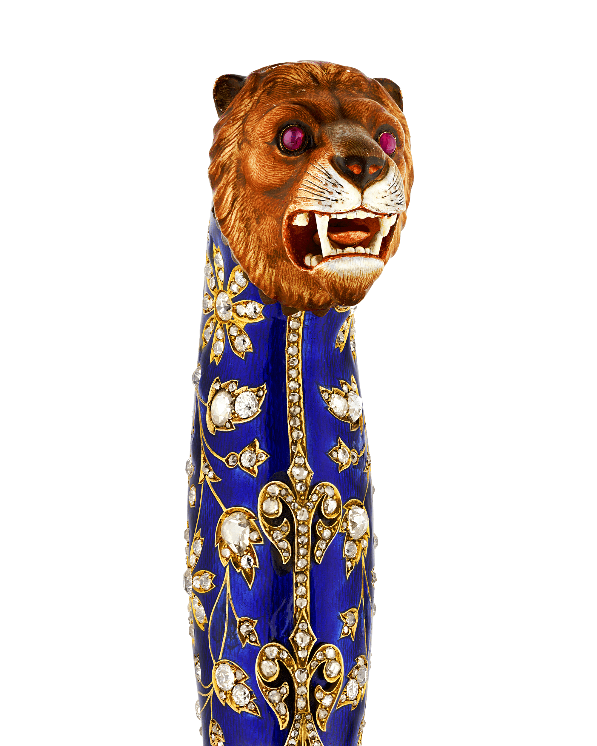 Diamond and Enamel Sword Hilt of the Maharajah