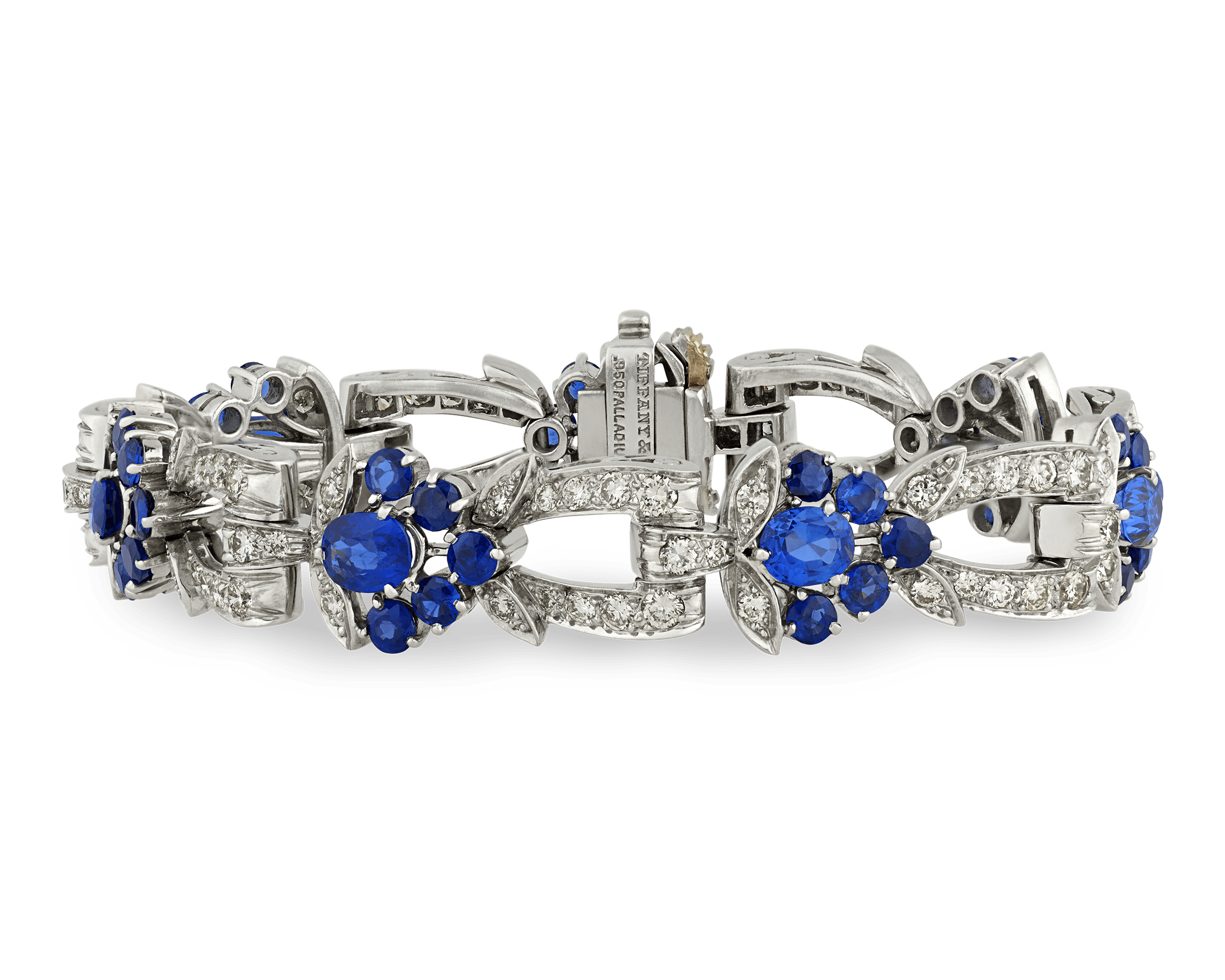 Tiffany & Co. Burma Sapphire Bracelet, 7.90 Carats