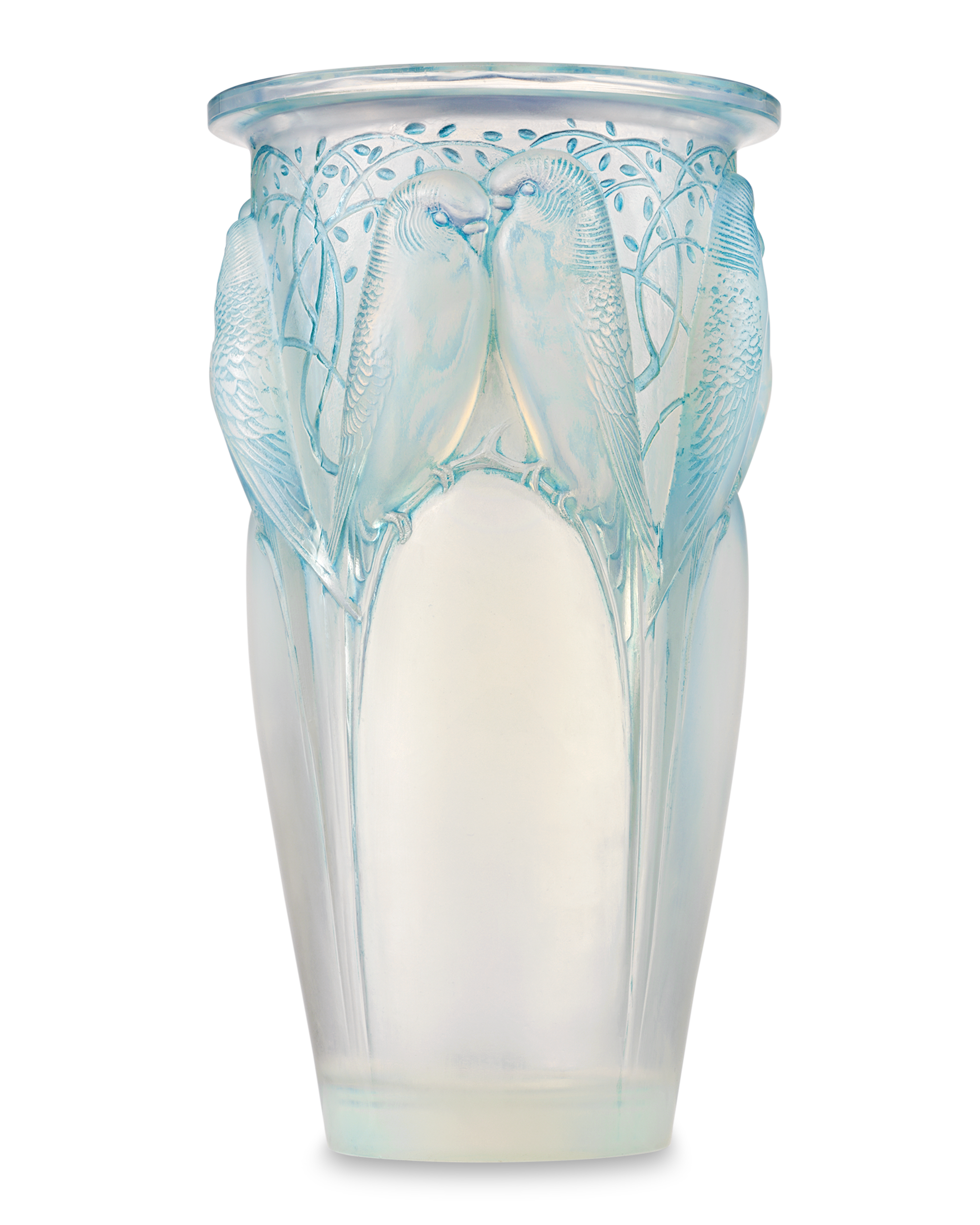 Ceylan Glass Vase by René Lalique