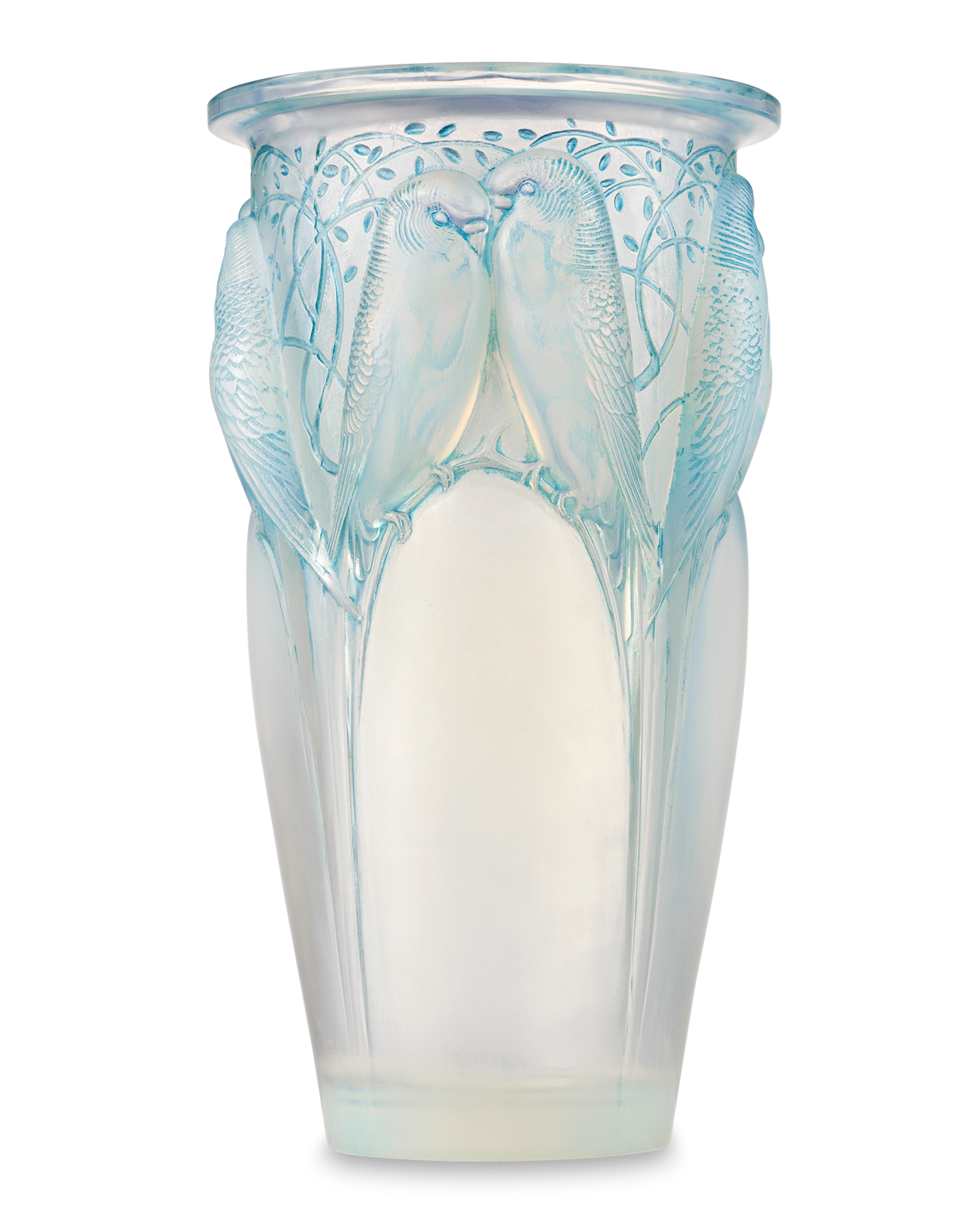 Ceylan Glass Vase by René Lalique