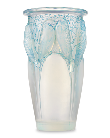 Ceylan Glass Vase by René Lalique