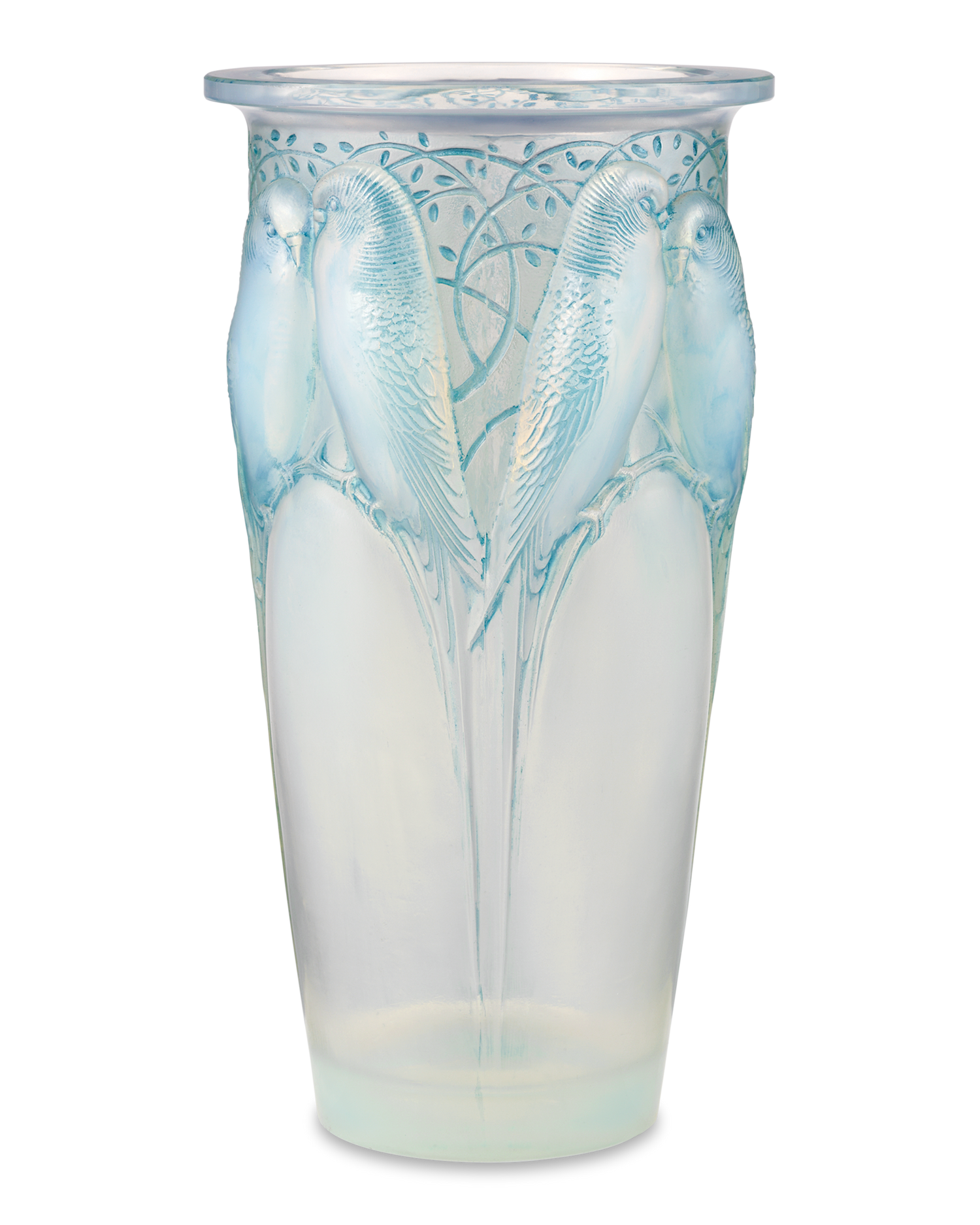 Ceylan Glass Vase by René Lalique