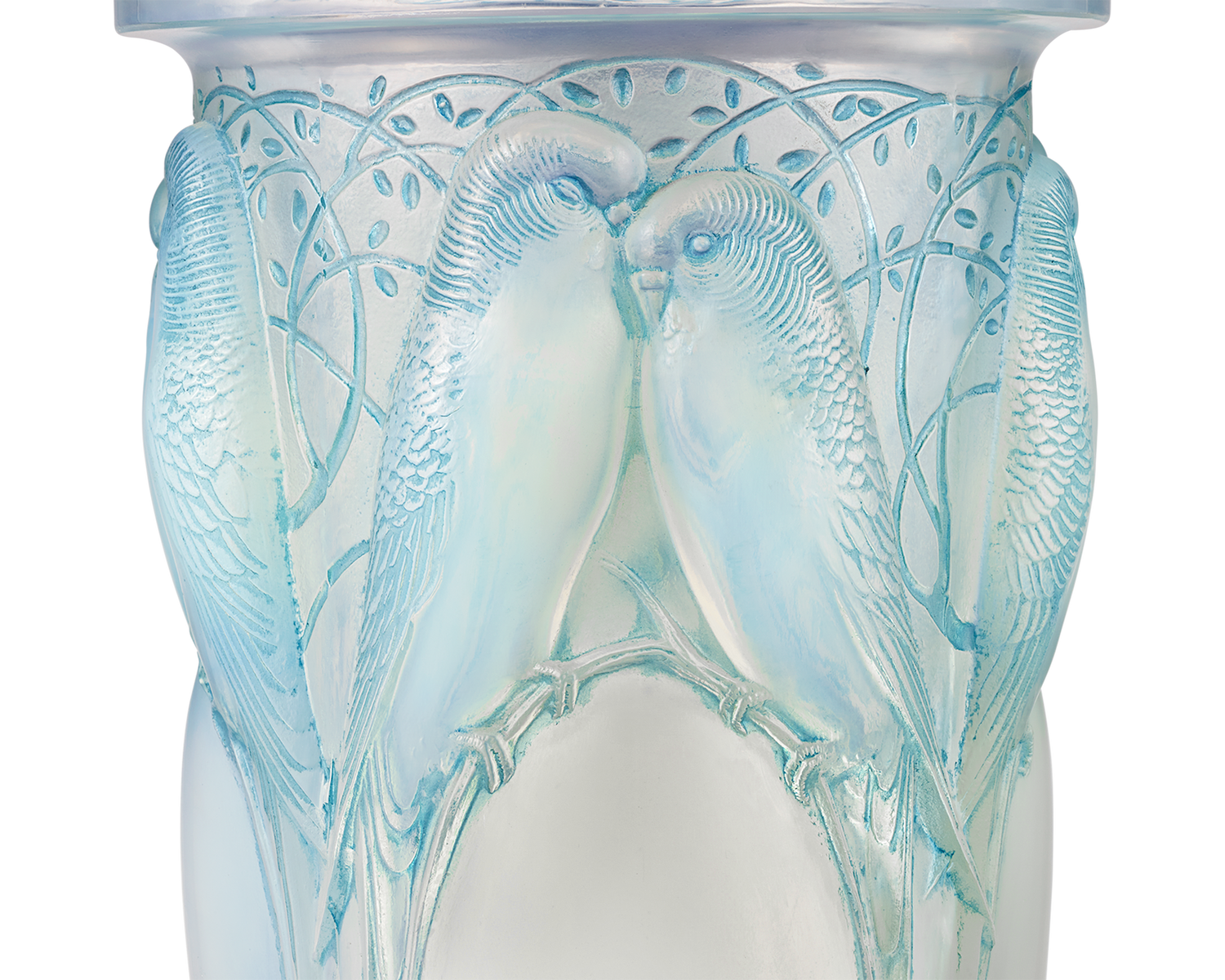 Ceylan Glass Vase by René Lalique