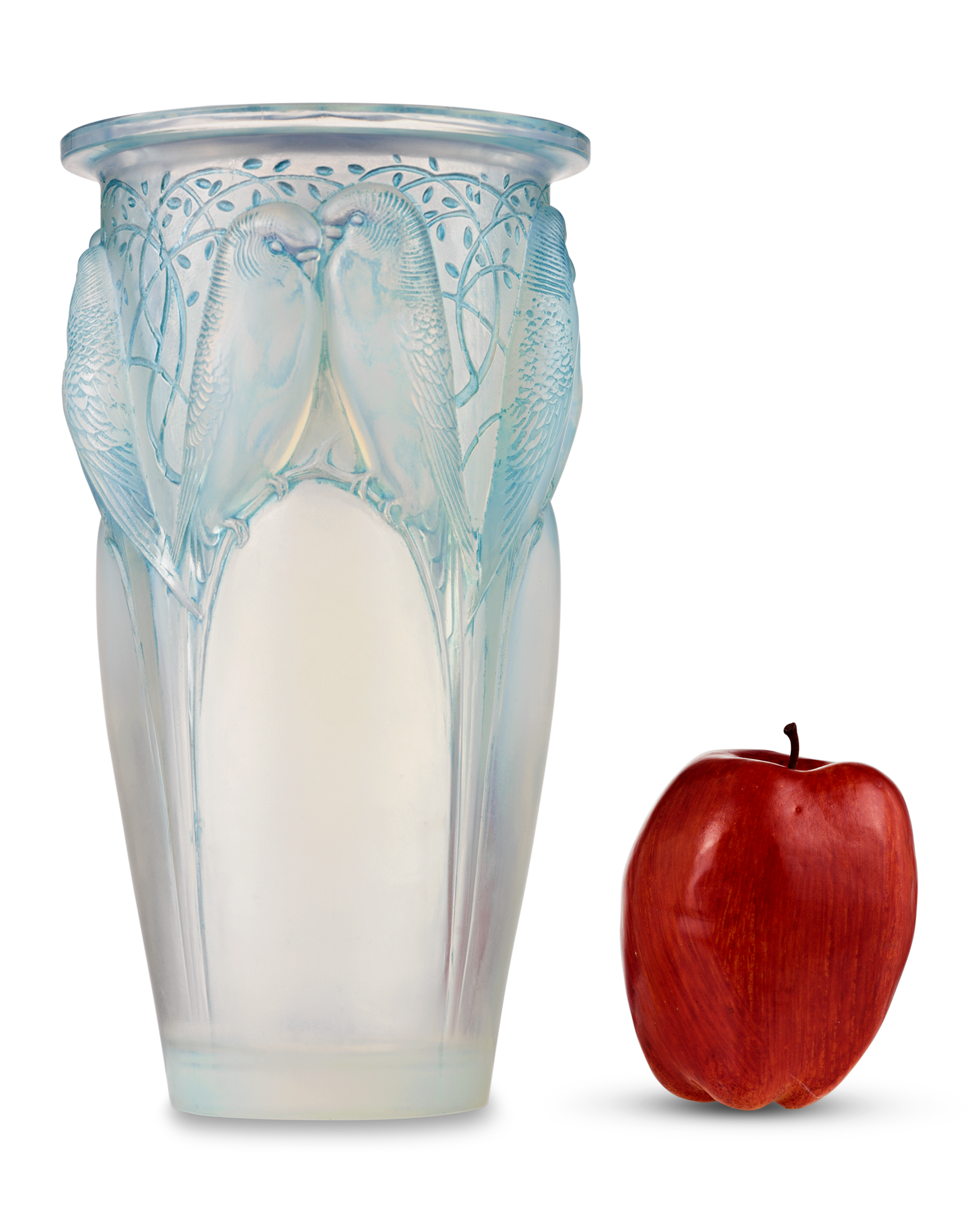 Ceylan Glass Vase by René Lalique