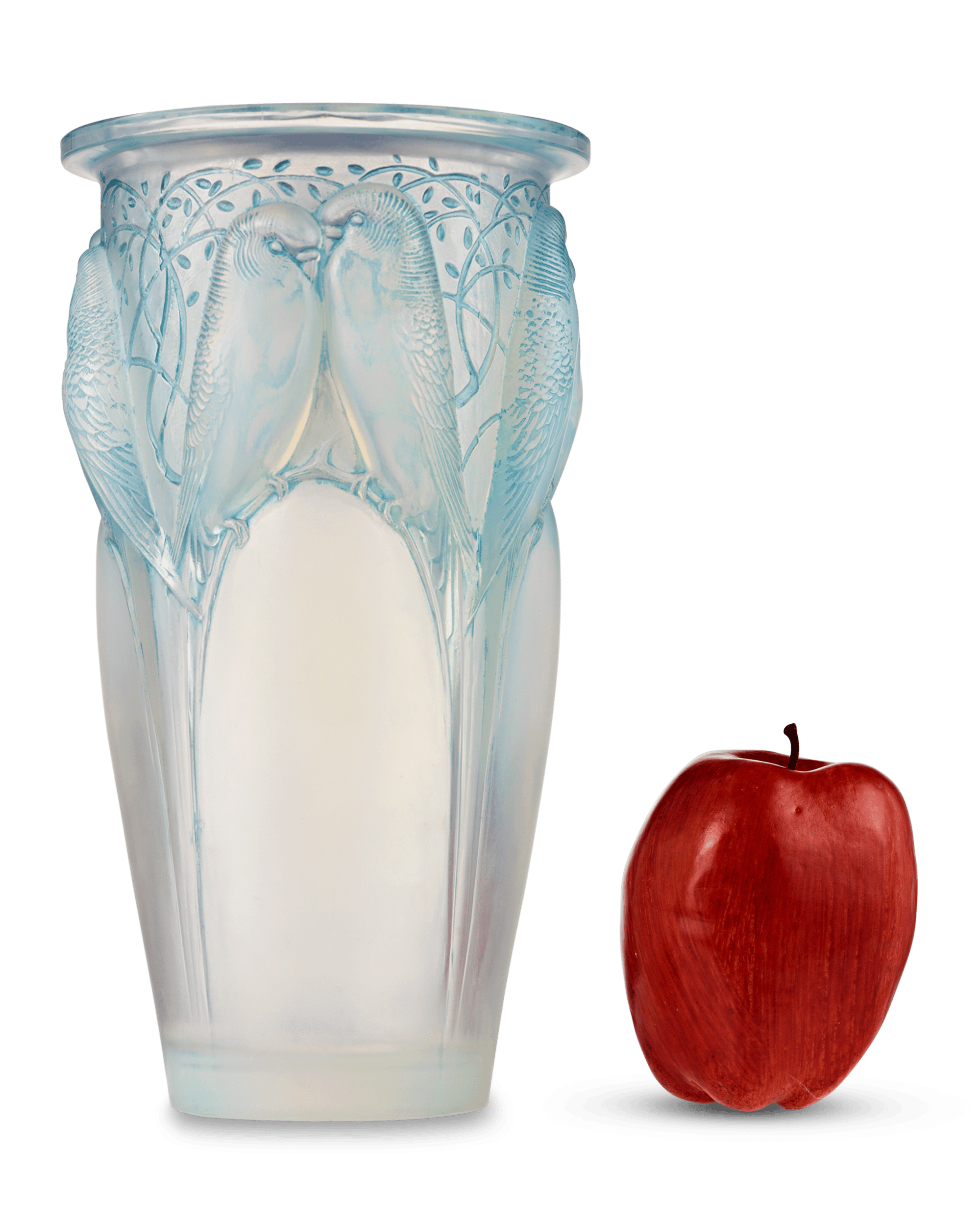 Ceylan Glass Vase by René Lalique
