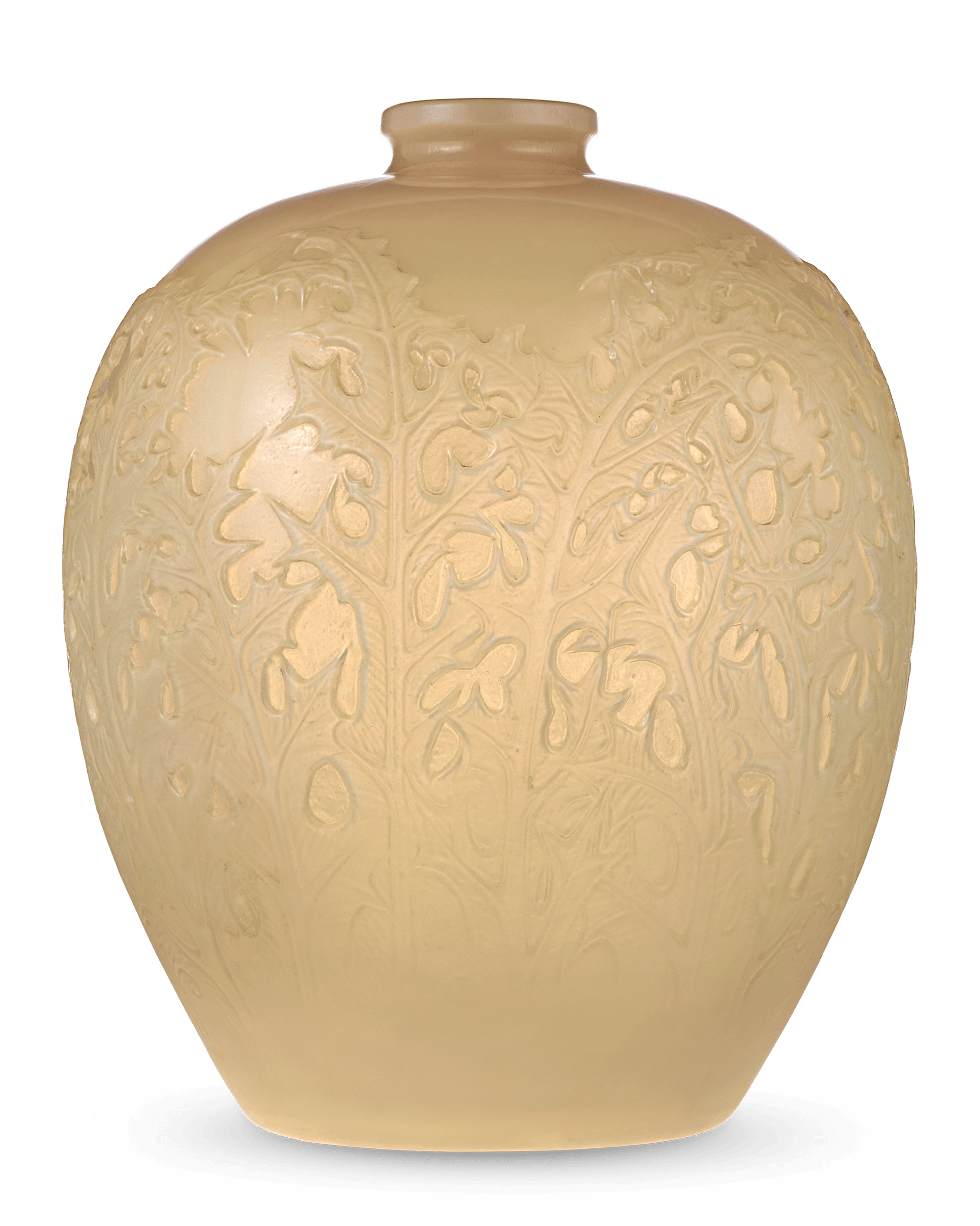 René Lalique Acanthes Vase