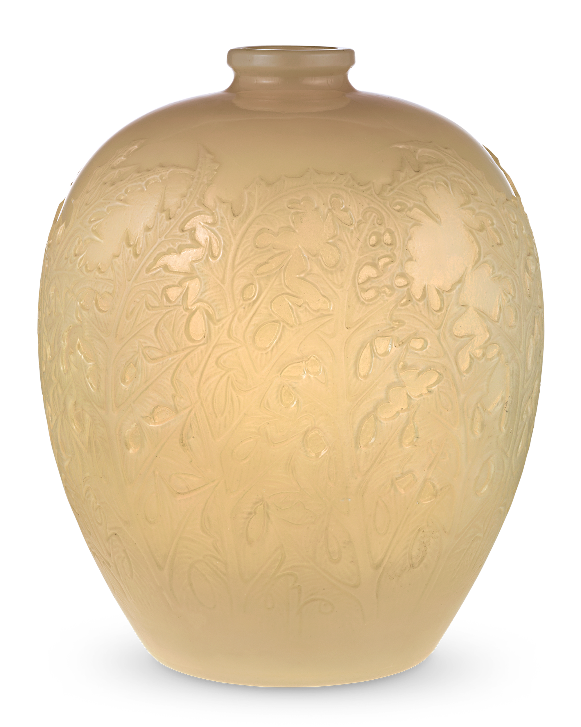 René Lalique Acanthes Vase