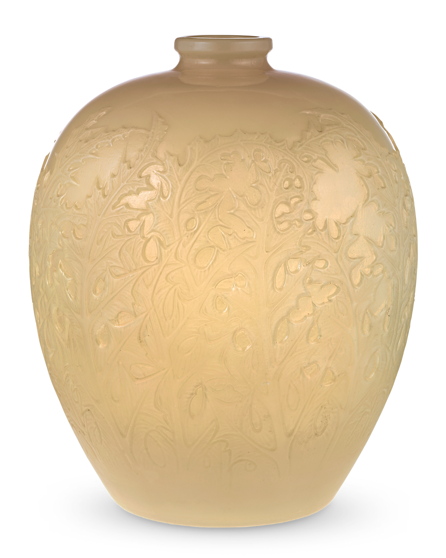 René Lalique Acanthes Vase