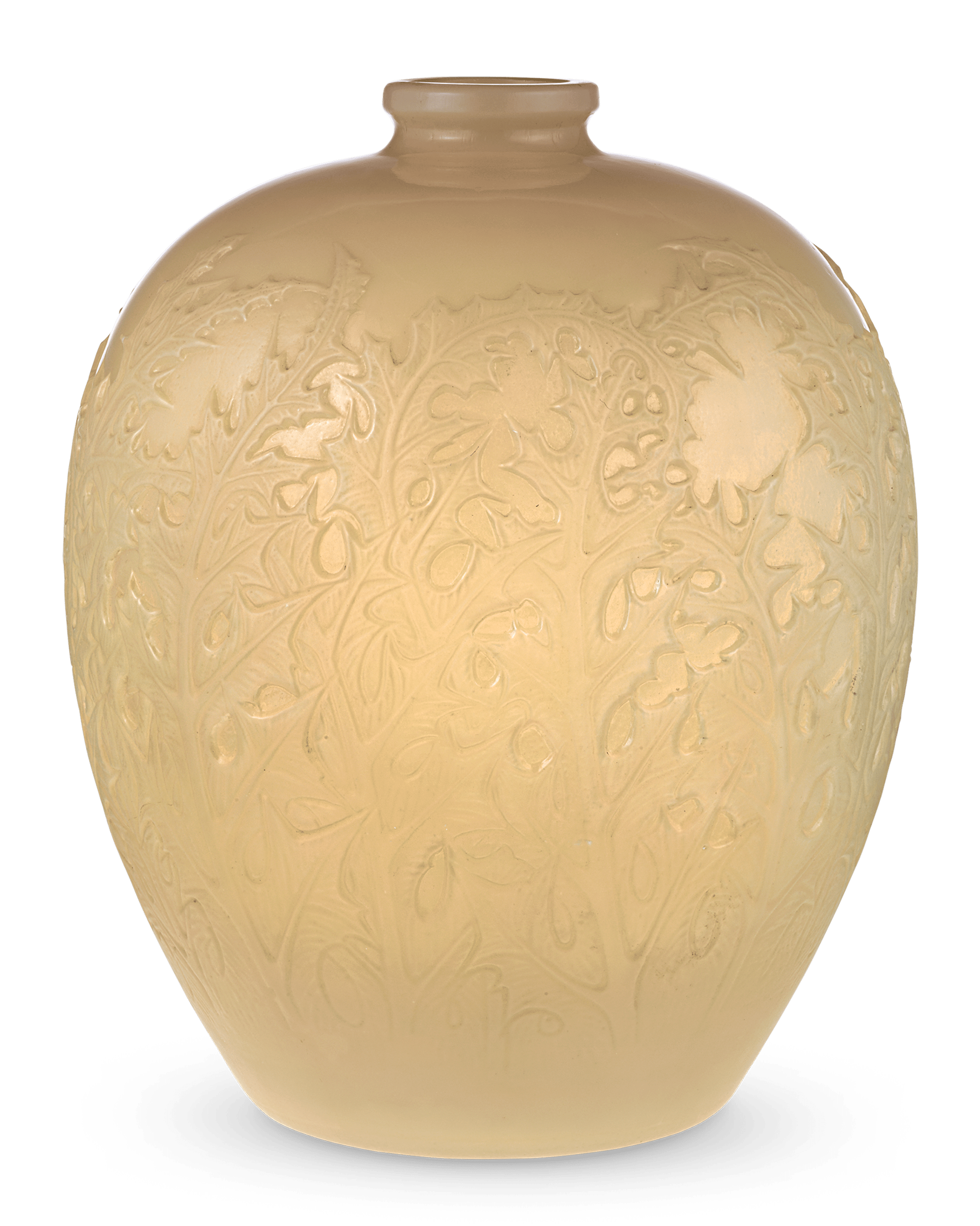 René Lalique Acanthes Vase