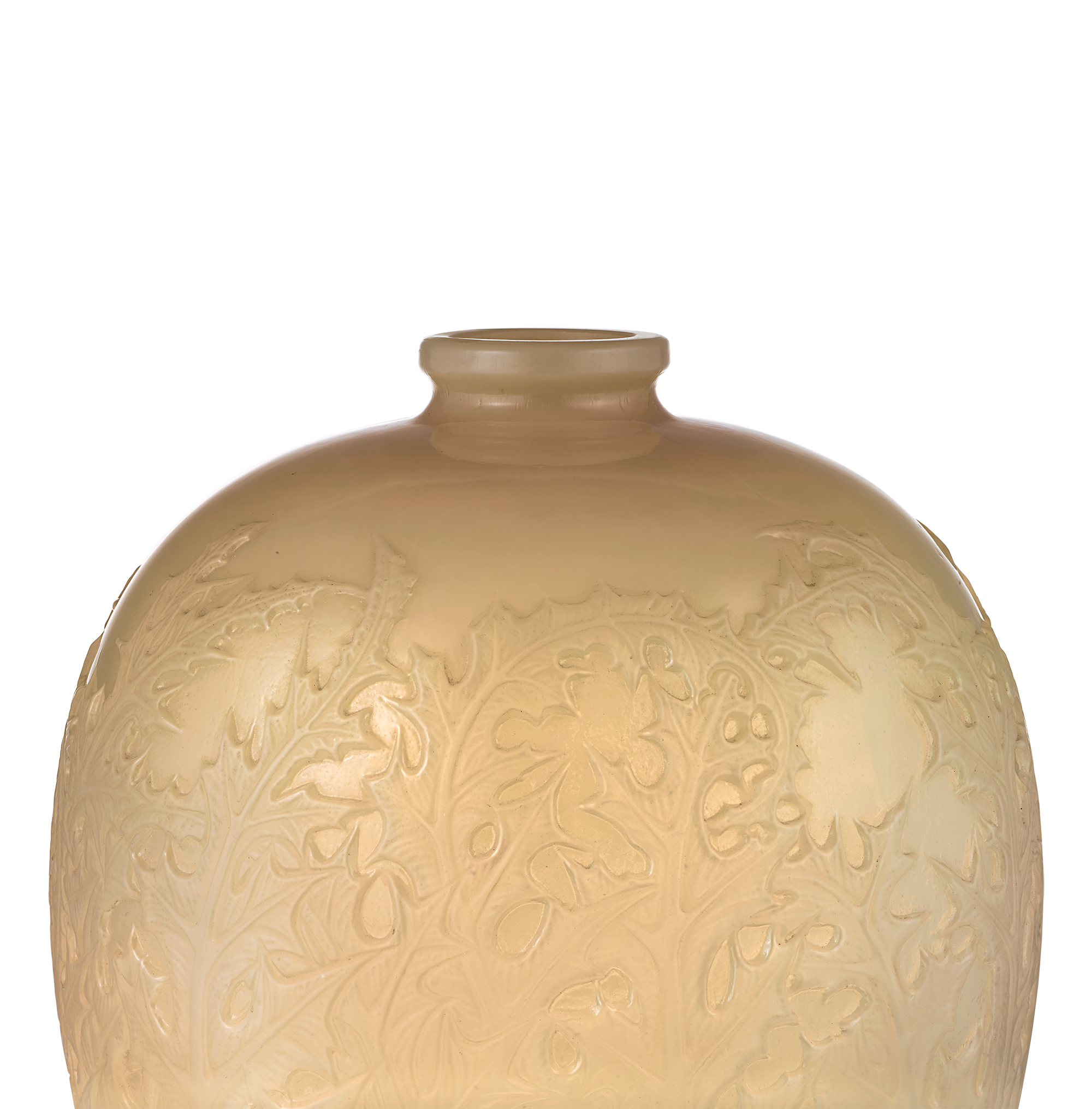 René Lalique Acanthes Vase