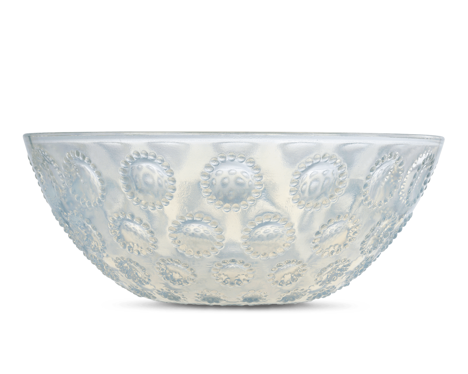 René Lalique Asters Opalescent Glass Bowl