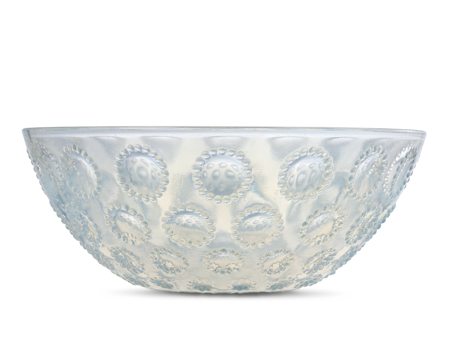 René Lalique Asters Opalescent Glass Bowl