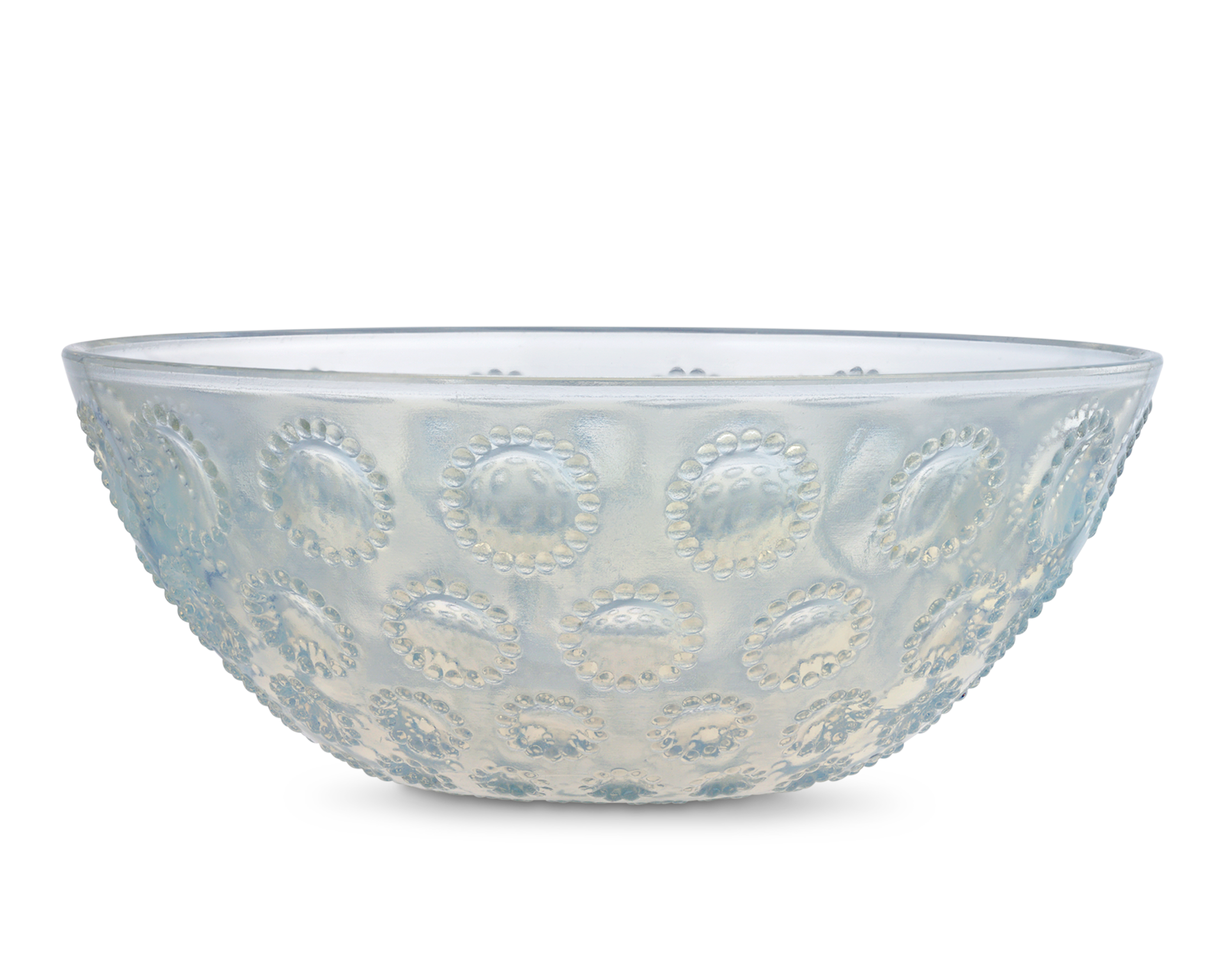 René Lalique Asters Opalescent Glass Bowl