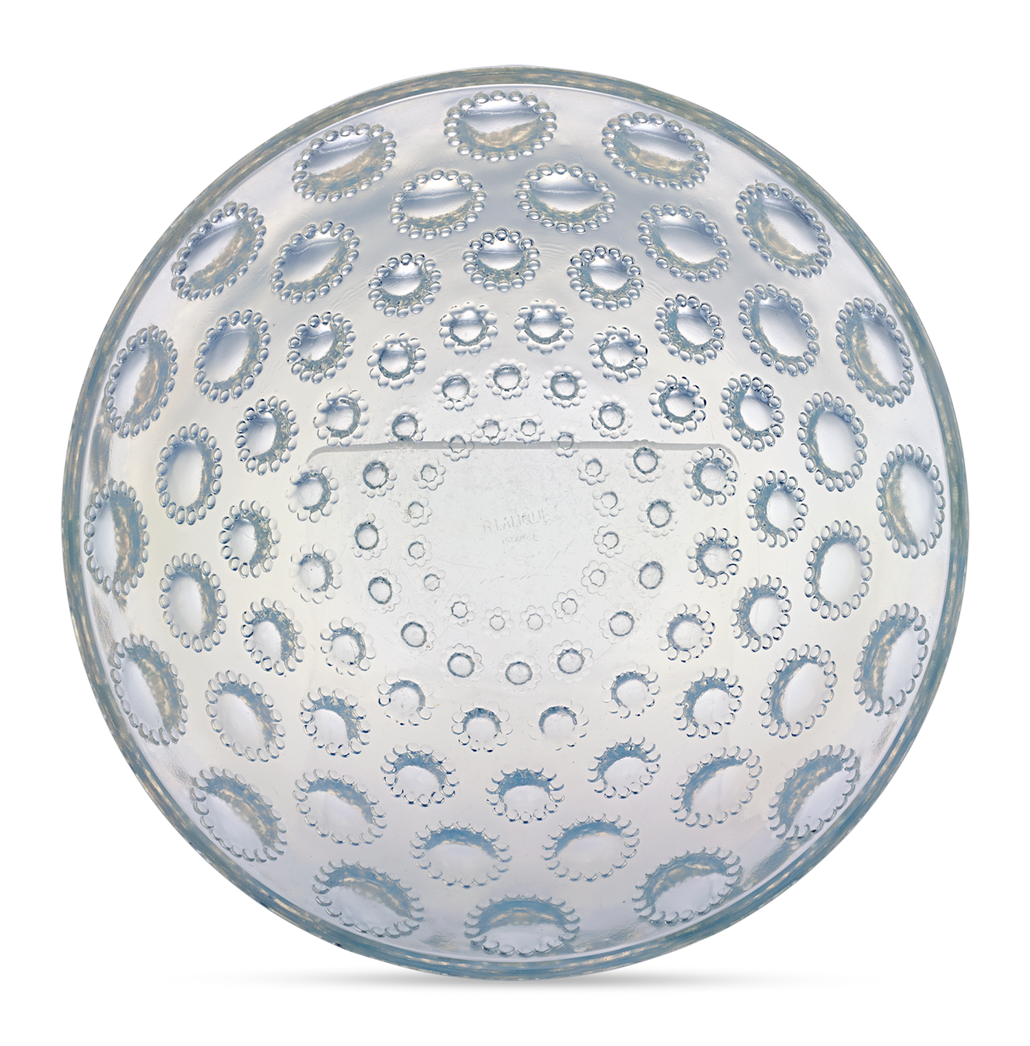 René Lalique Asters Opalescent Glass Bowl