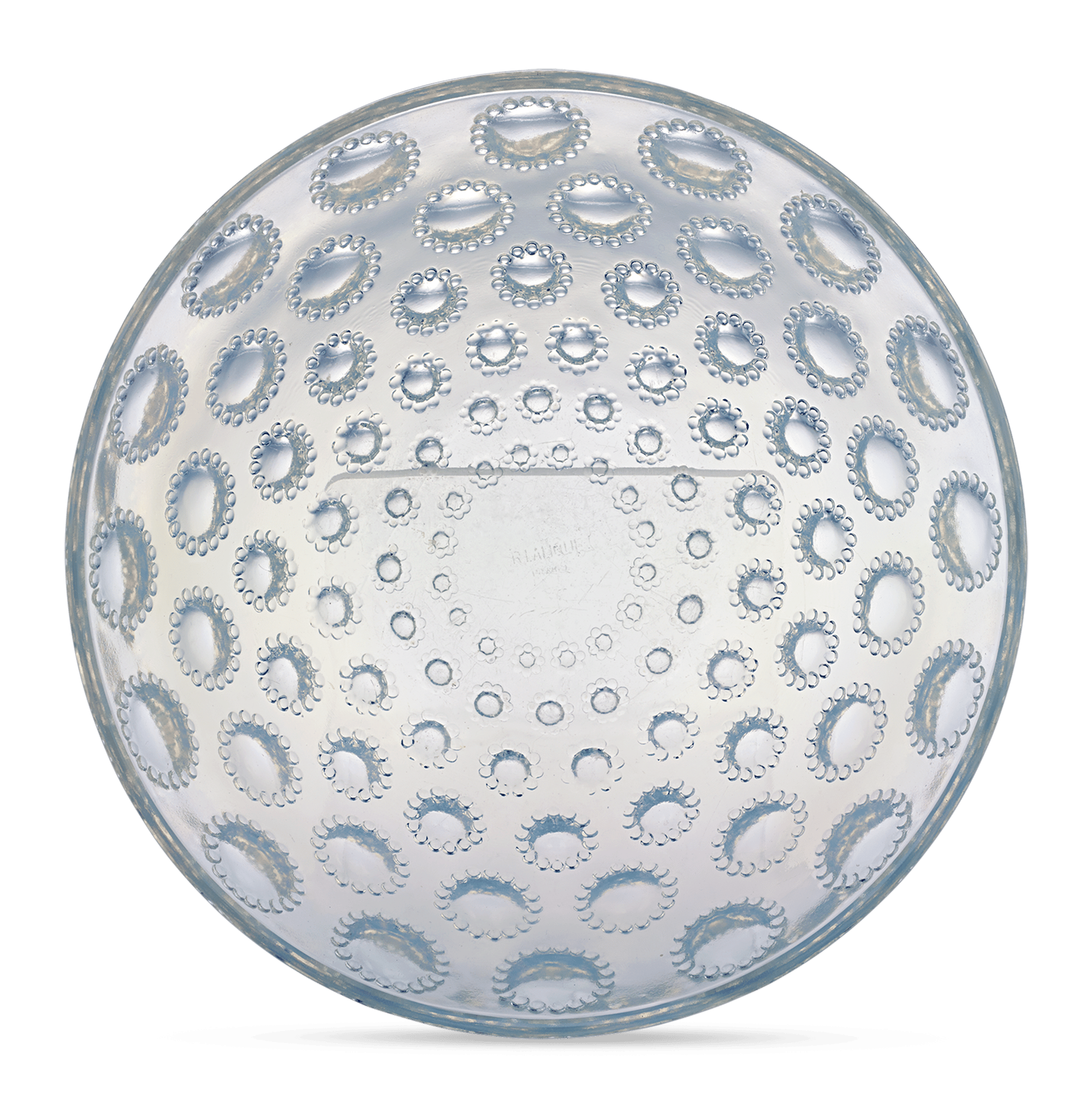 René Lalique Asters Opalescent Glass Bowl