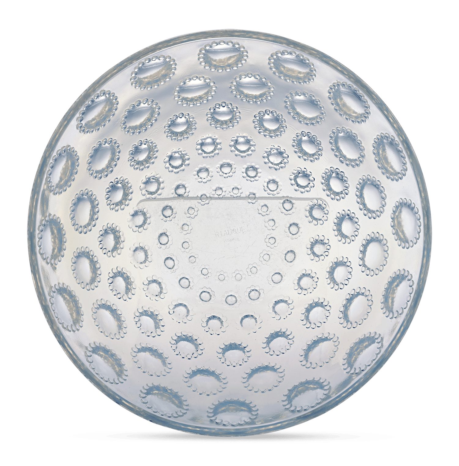 René Lalique Asters Opalescent Glass Bowl