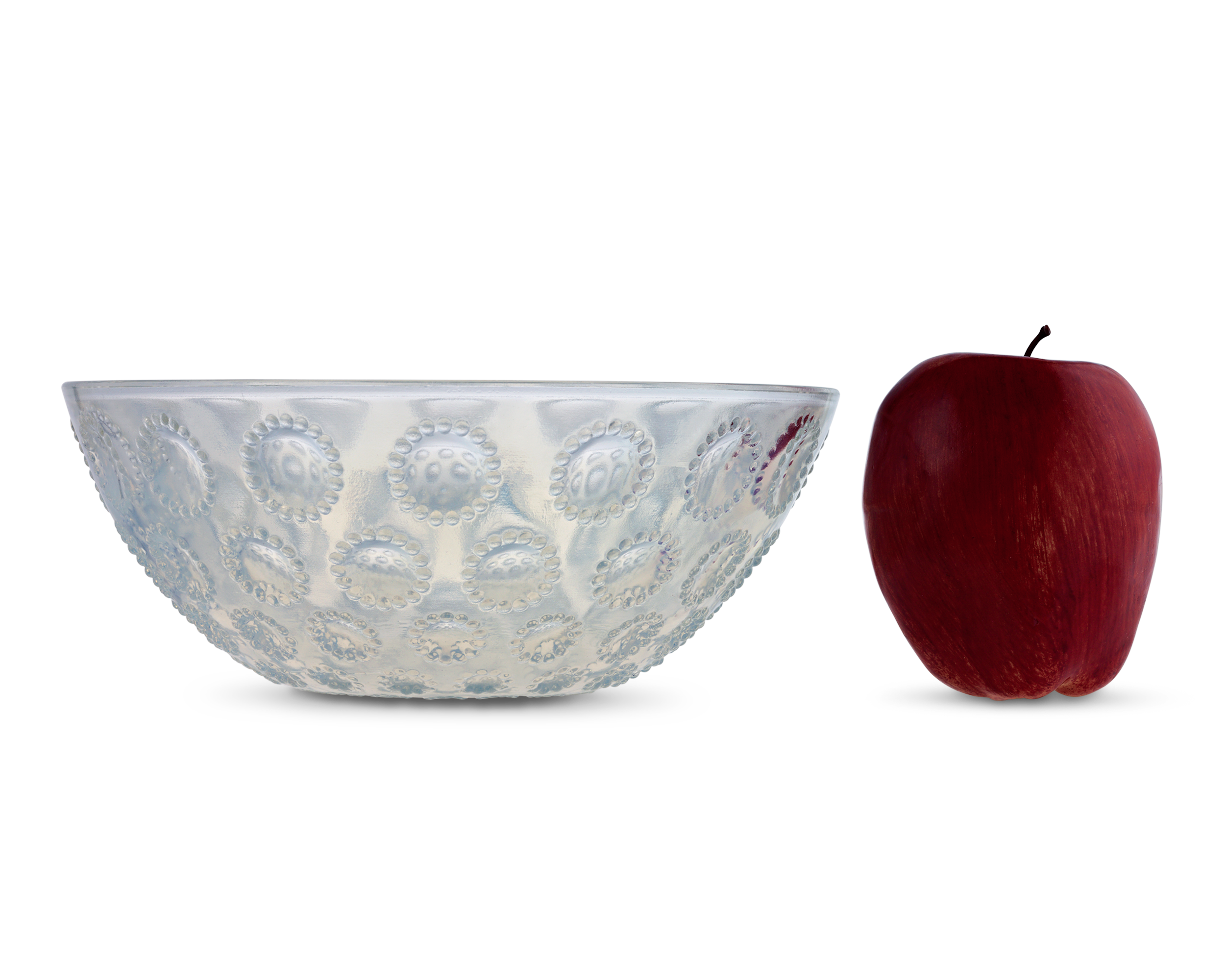 René Lalique Asters Opalescent Glass Bowl