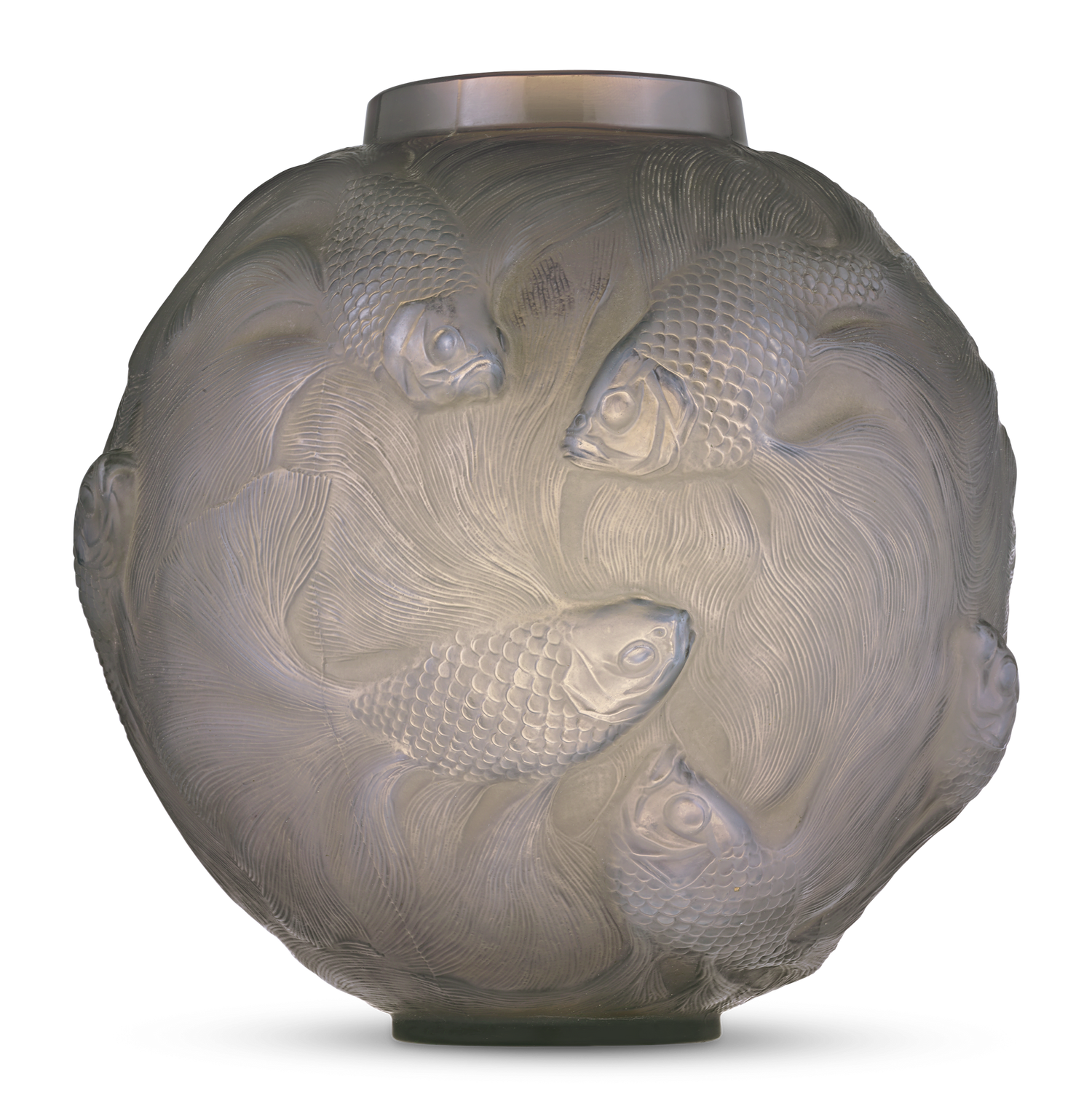 René Lalique Opalescent Formose Vase