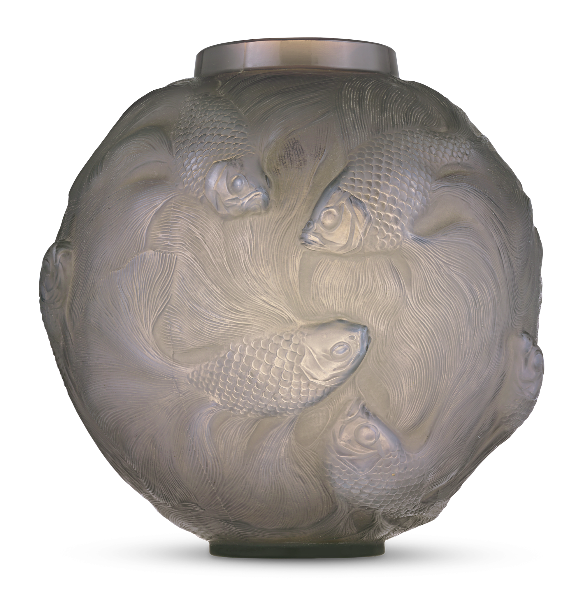 René Lalique Opalescent Formose Vase