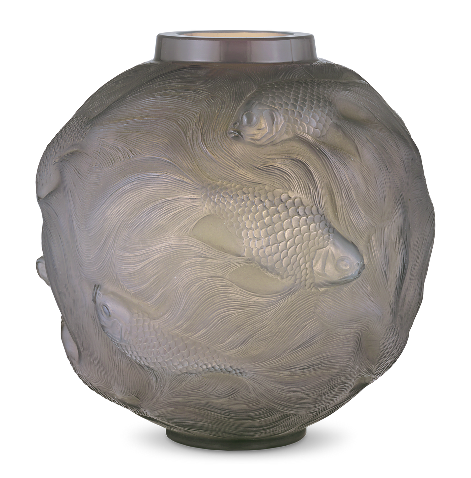 René Lalique Opalescent Formose Vase