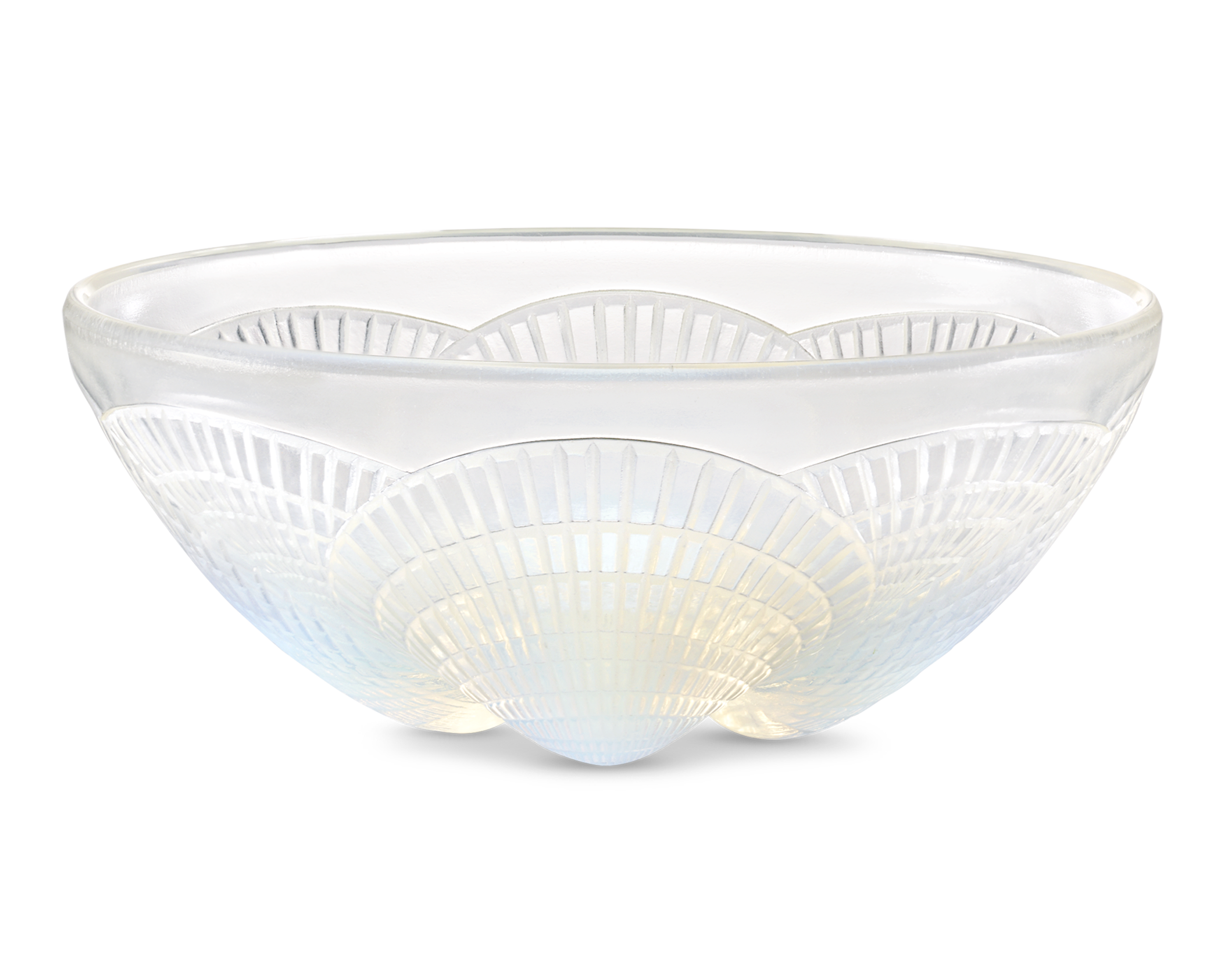 Opalescent Glass Bowl by René Lalique