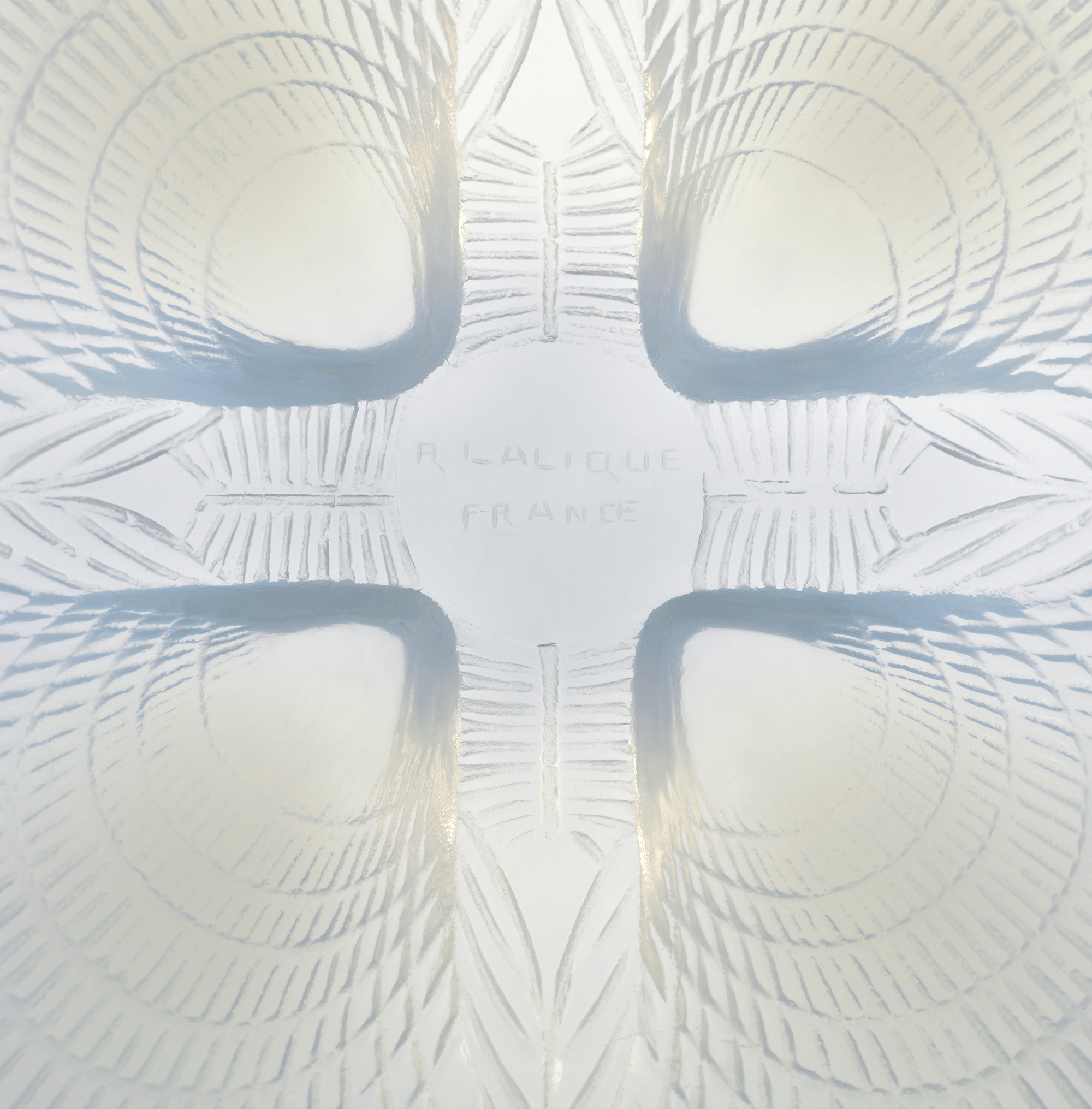 Opalescent Glass Bowl by René Lalique