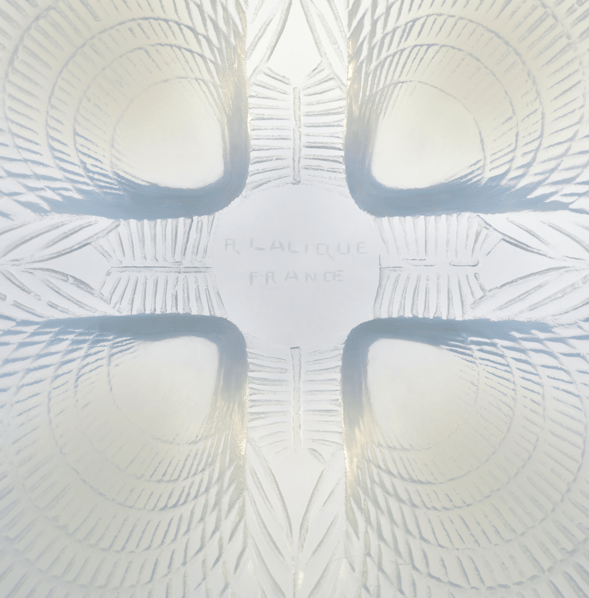 Opalescent Glass Bowl by René Lalique