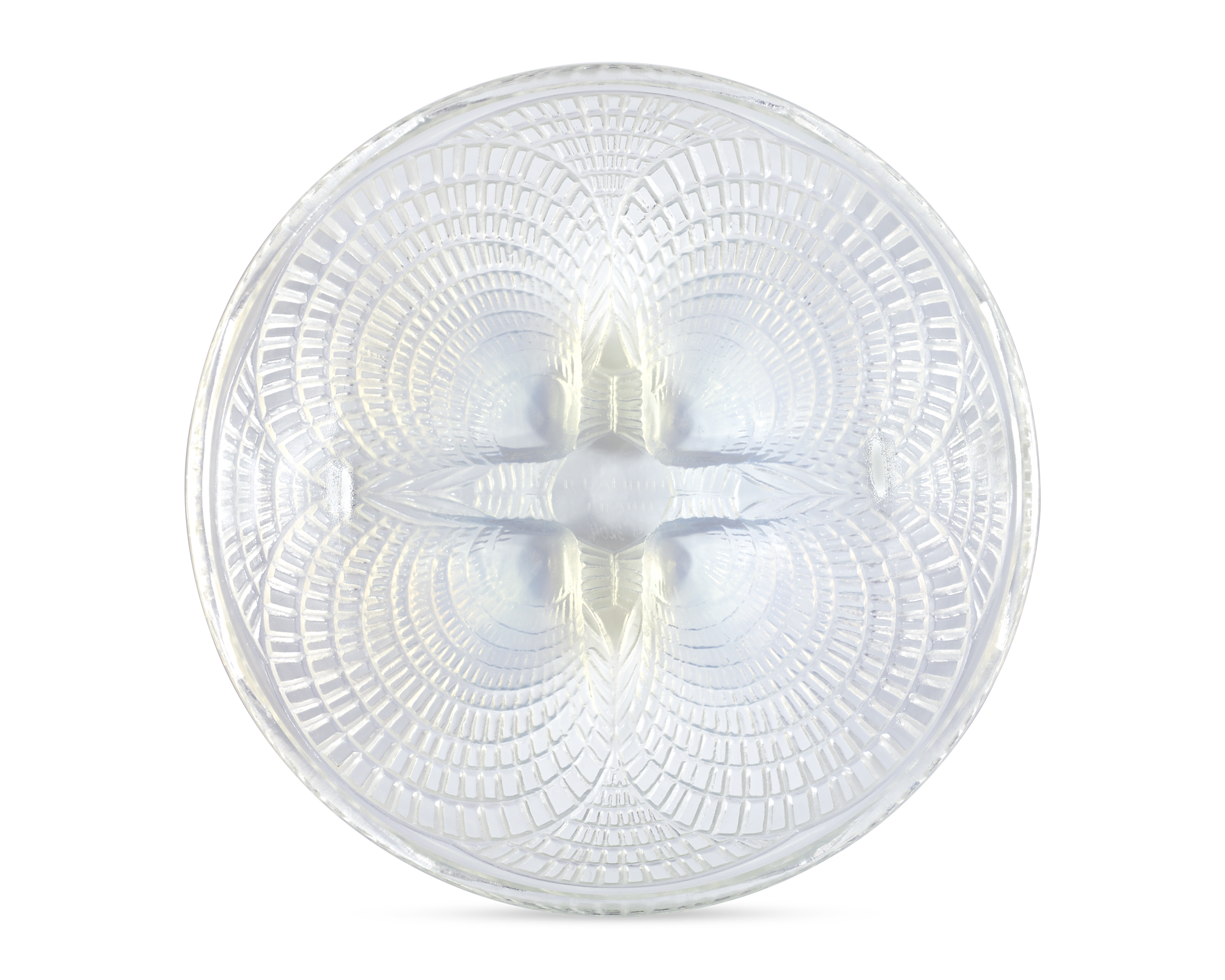 René Lalique Coquilles Glass Bowls, Set of Ten