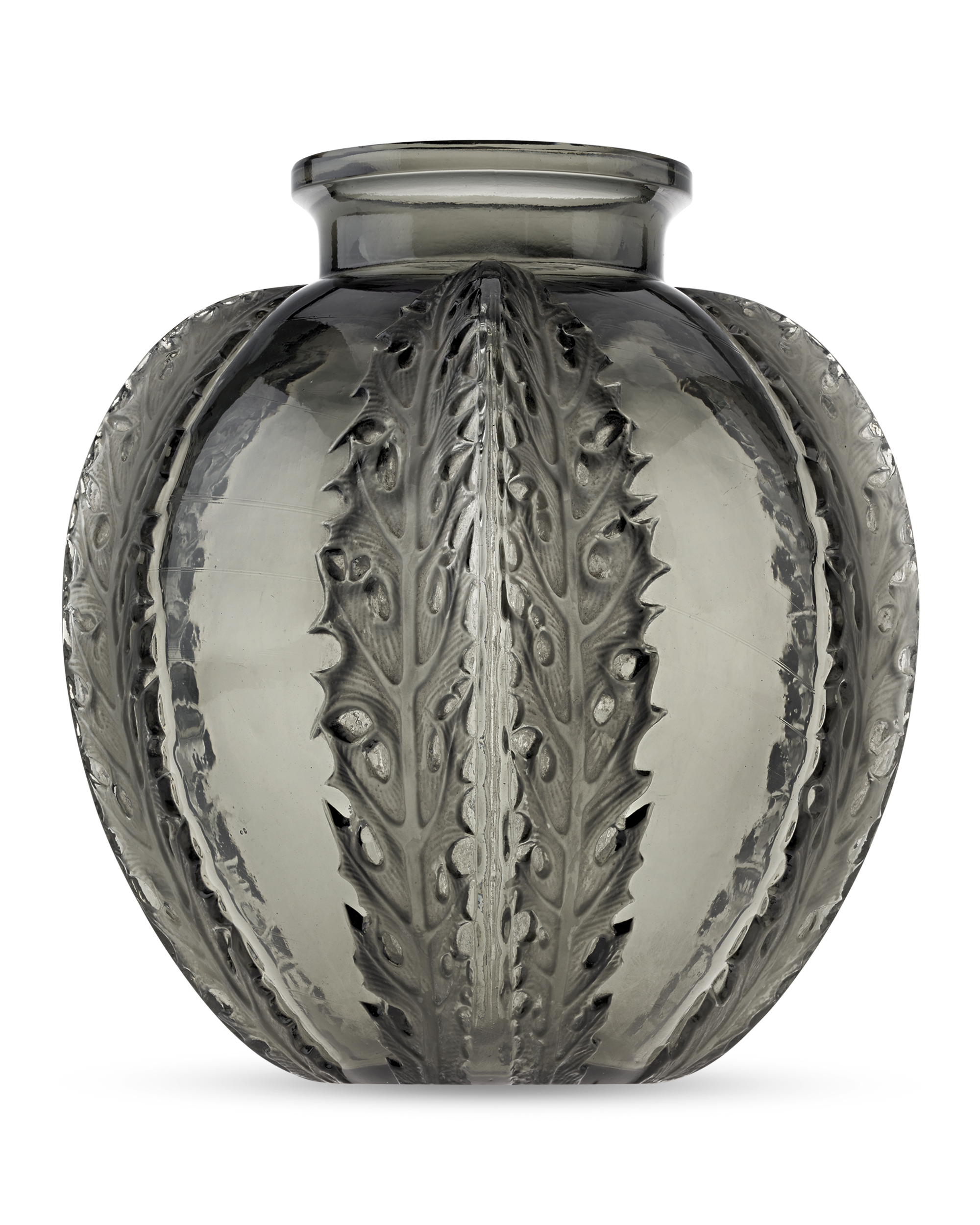 Chardons Vase by René Lalique