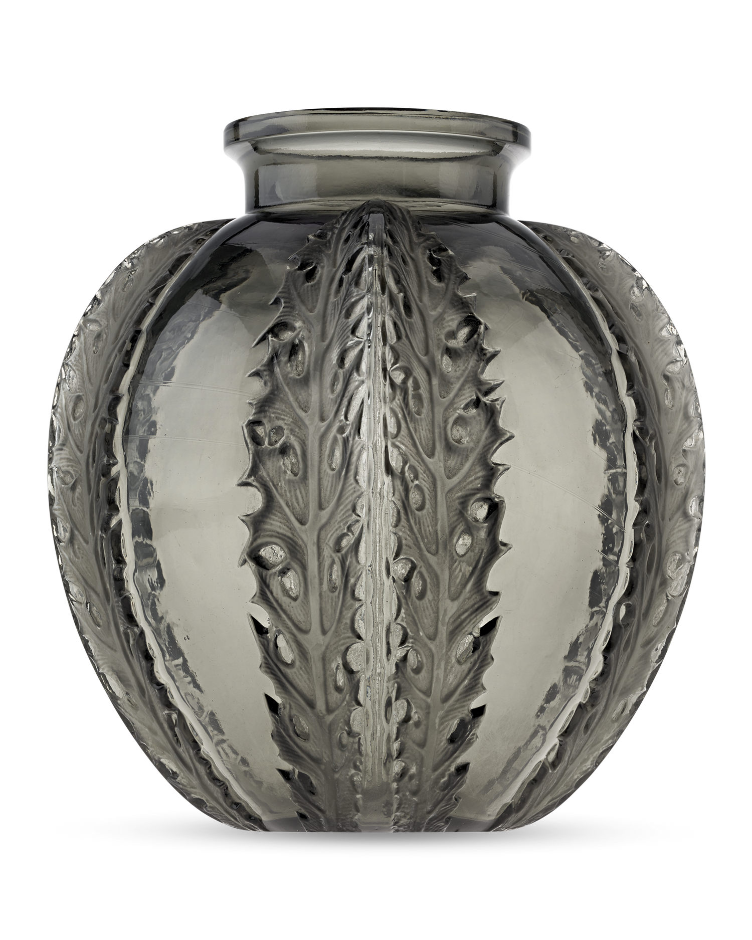 Chardons Vase by René Lalique