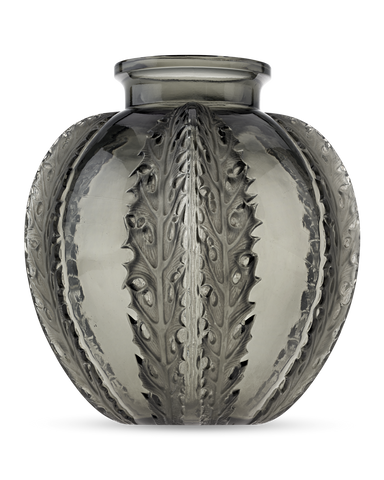 Chardons Vase by René Lalique