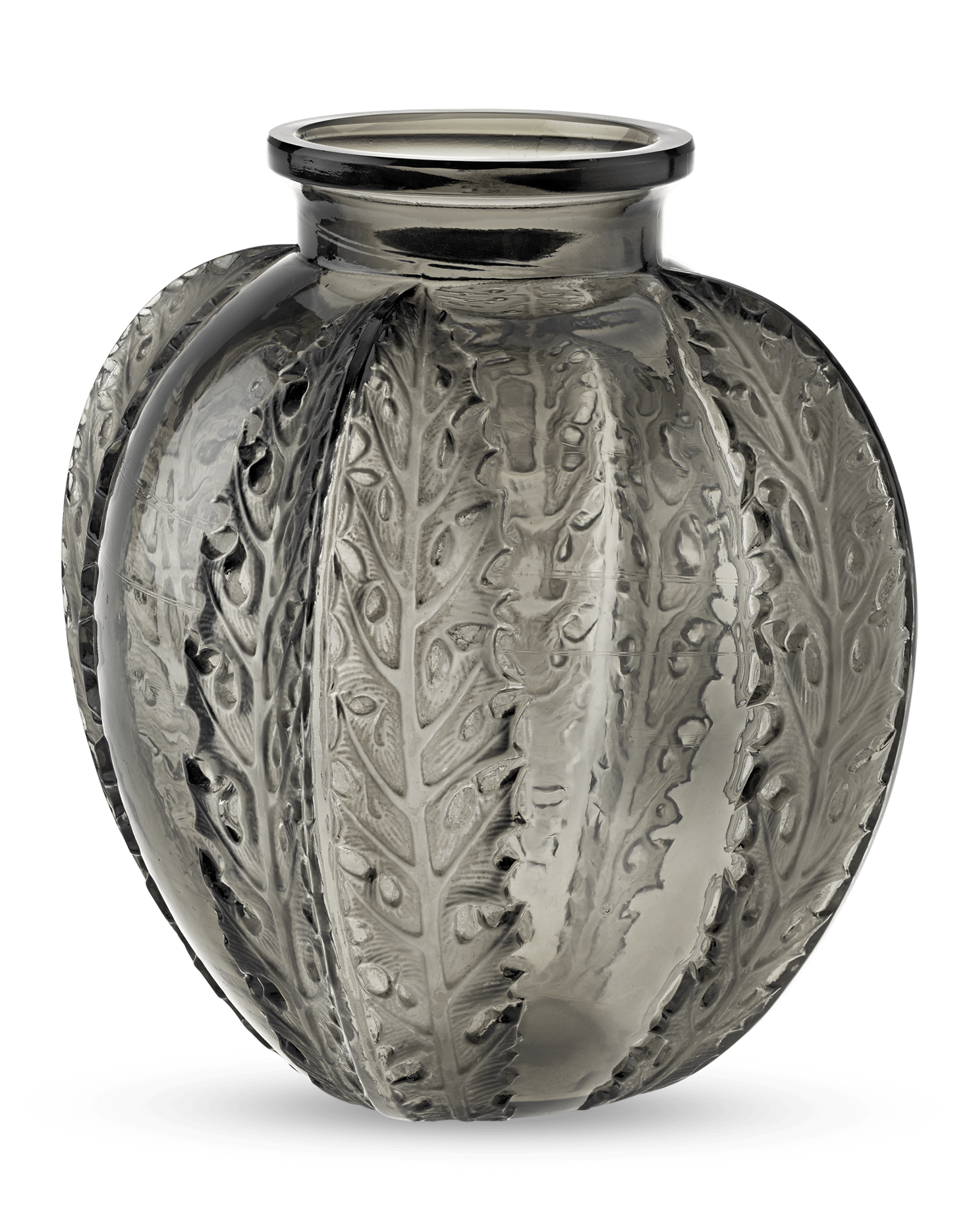 Chardons Vase by René Lalique