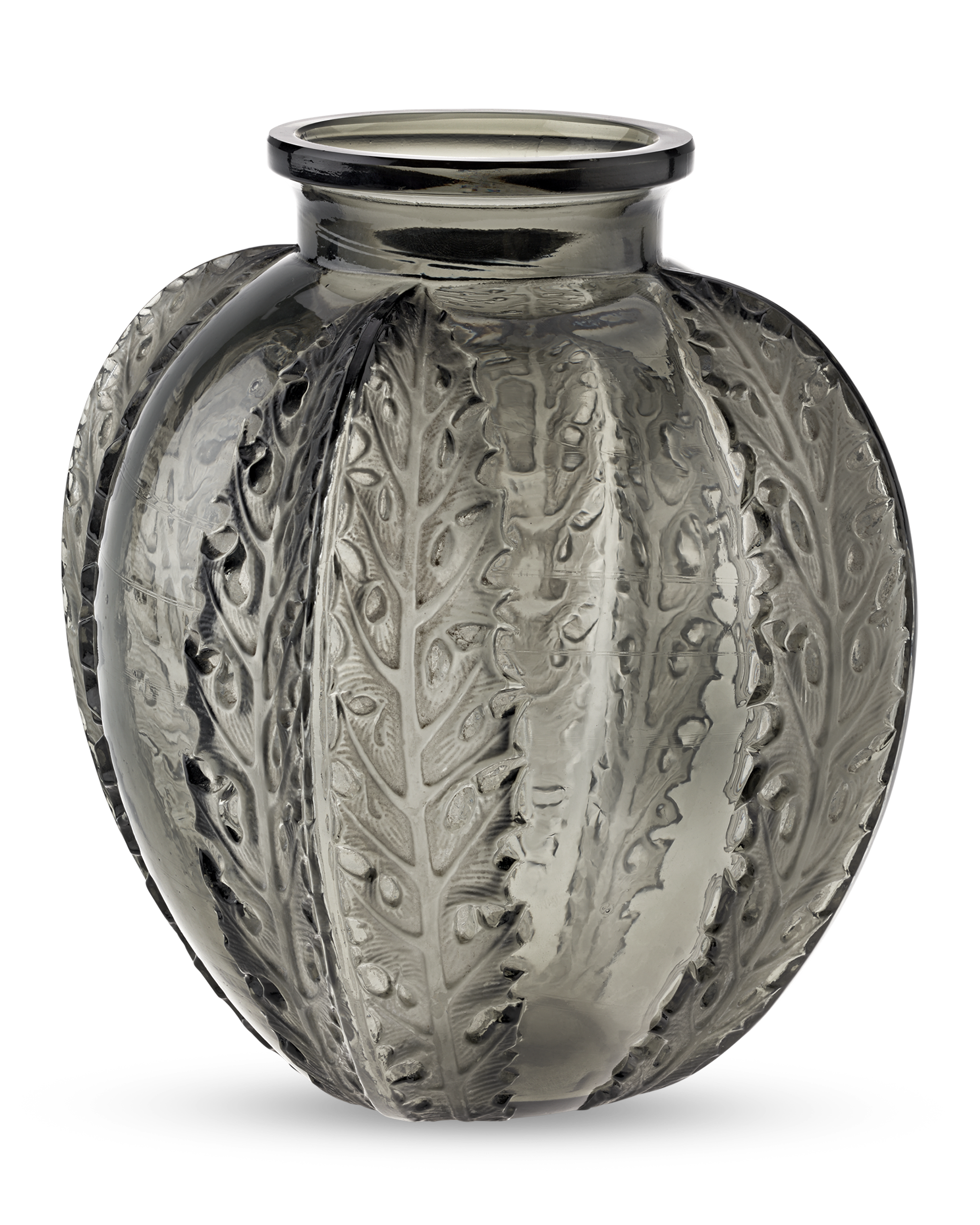 Chardons Vase by René Lalique